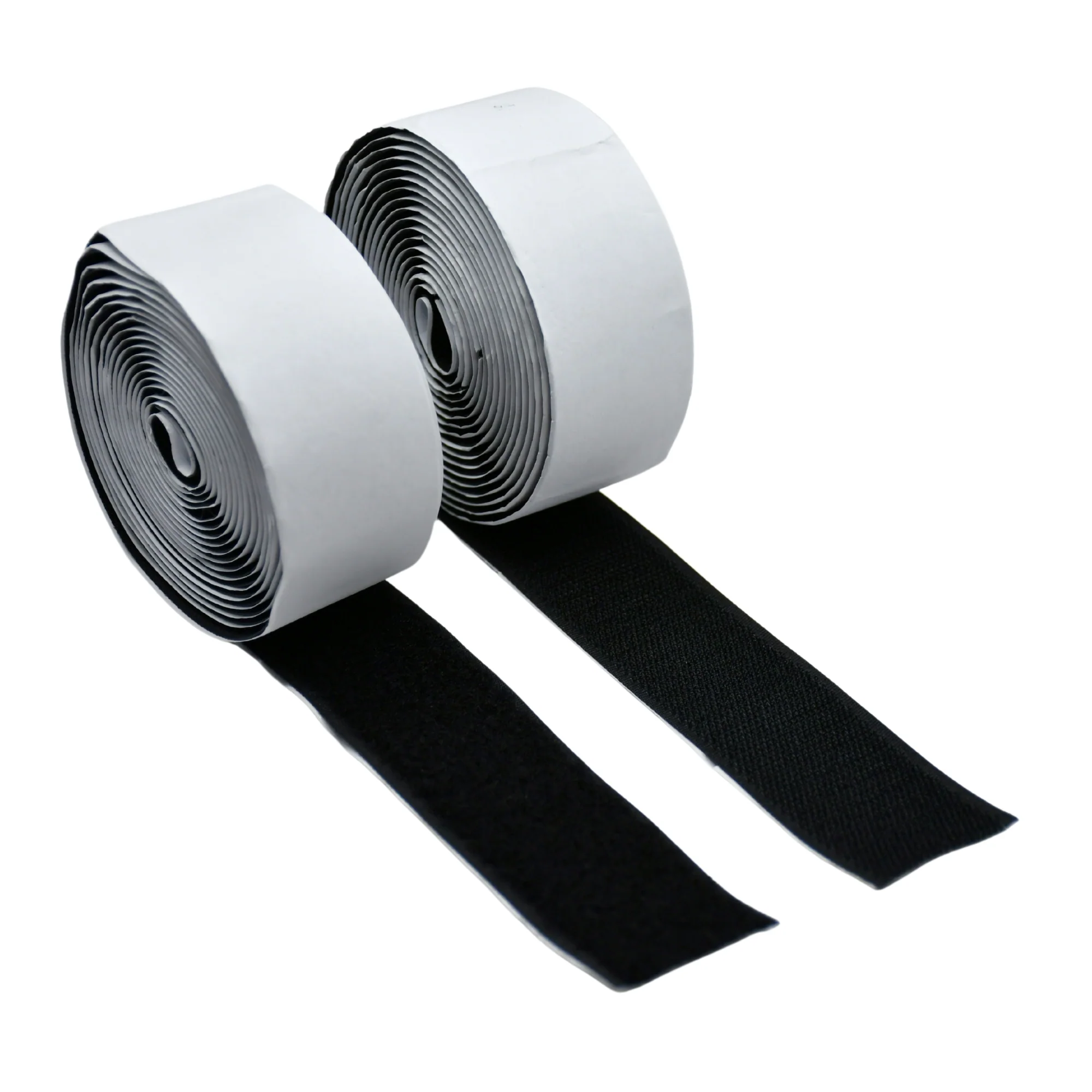 Grizzly Supply 10'x1.5 Black Adhesive Hook and Loop Roll 1/pk - Image 4