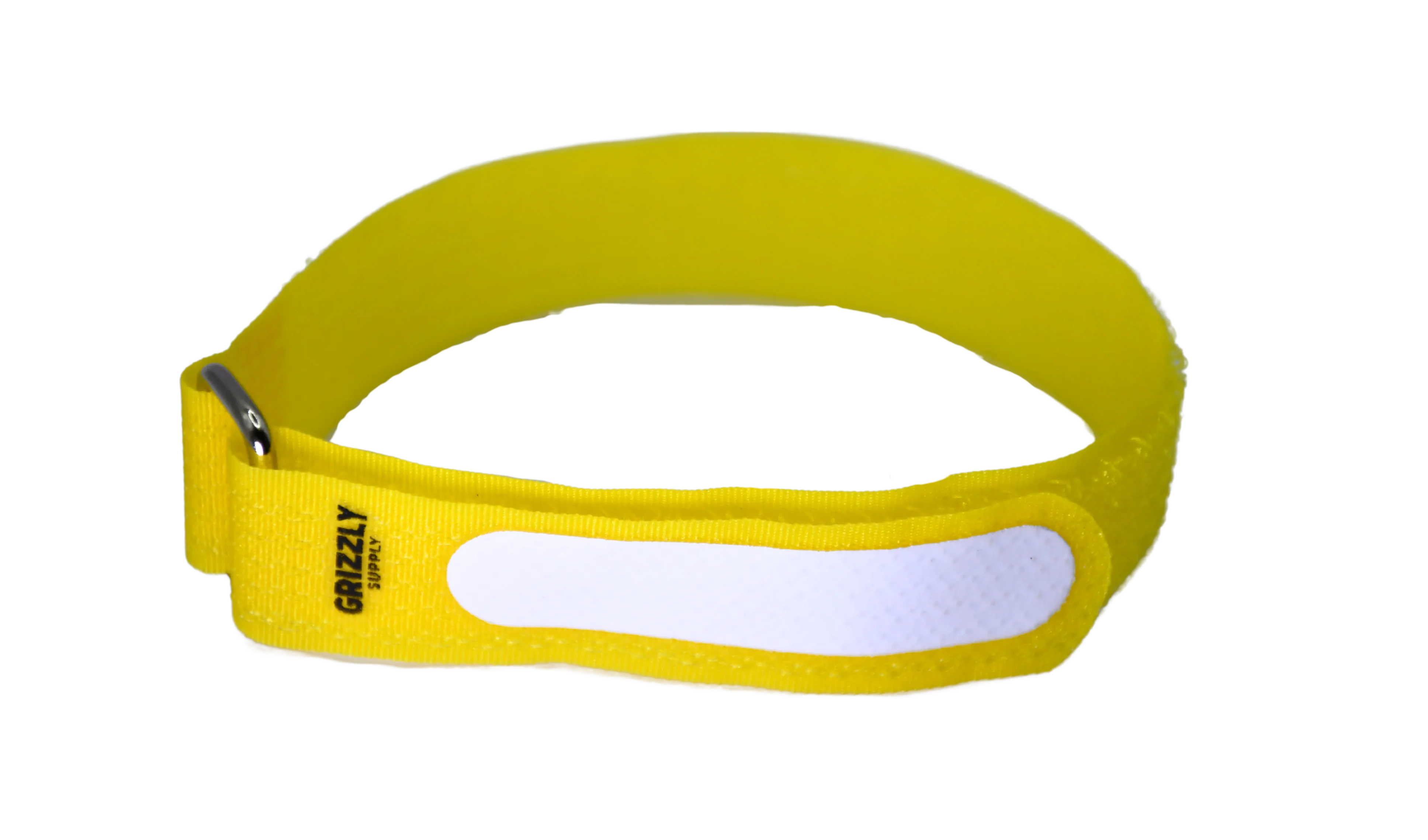 Grizzly Supply 12" Yellow Hook and Loop Cinch Strap 8/pk - Image 5