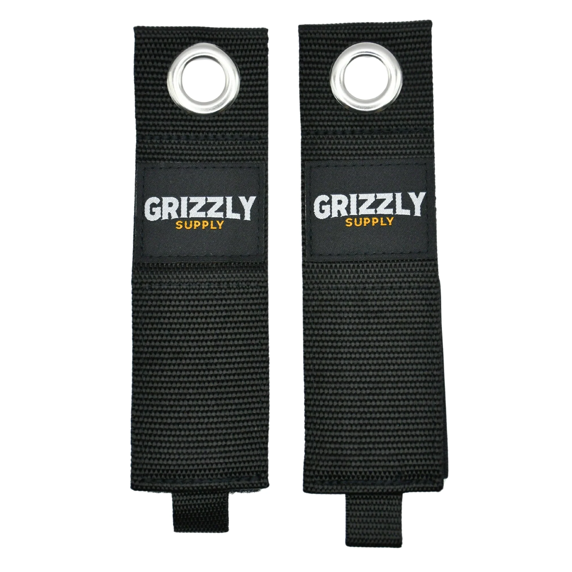 Grizzly Supply 13" Black Hook and Loop Storage Strap 2/pk - Image 3