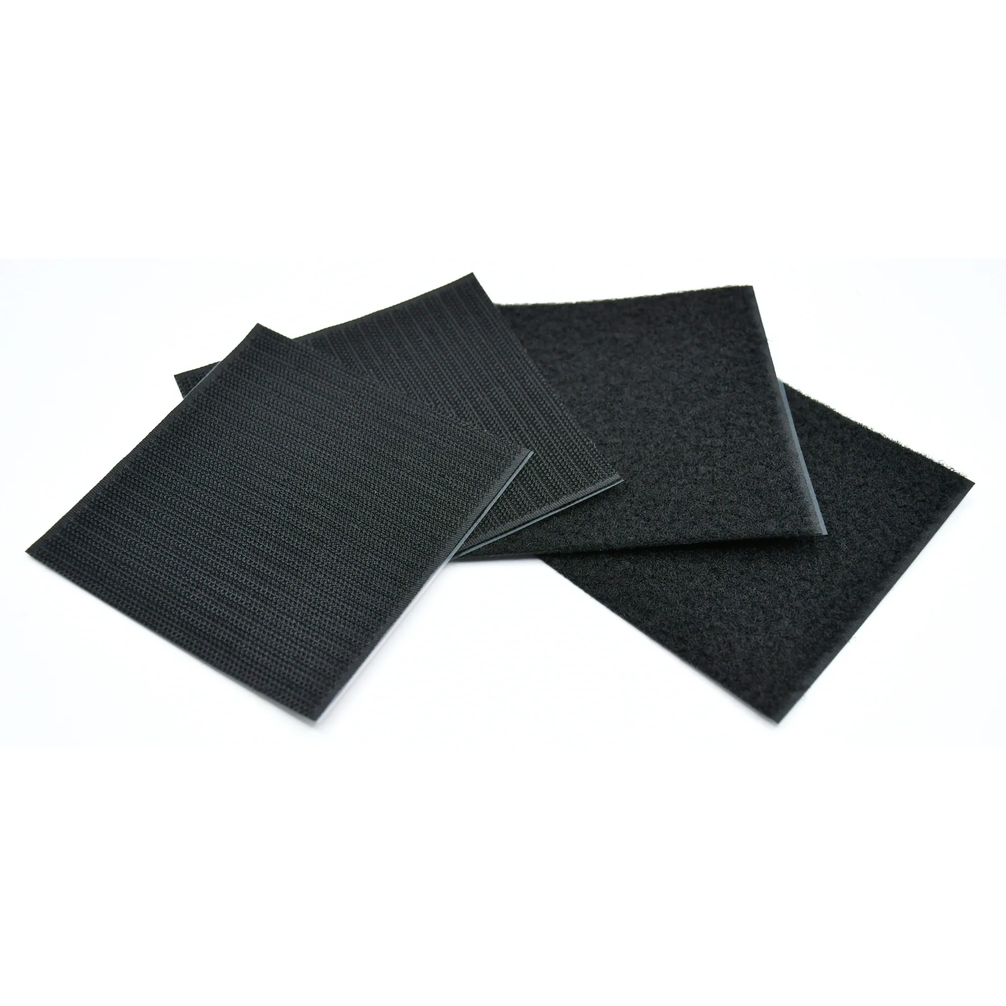 Grizzly Supply 4"x4" Black Adhesive Hook and Loop Square 2/pk - Image 5