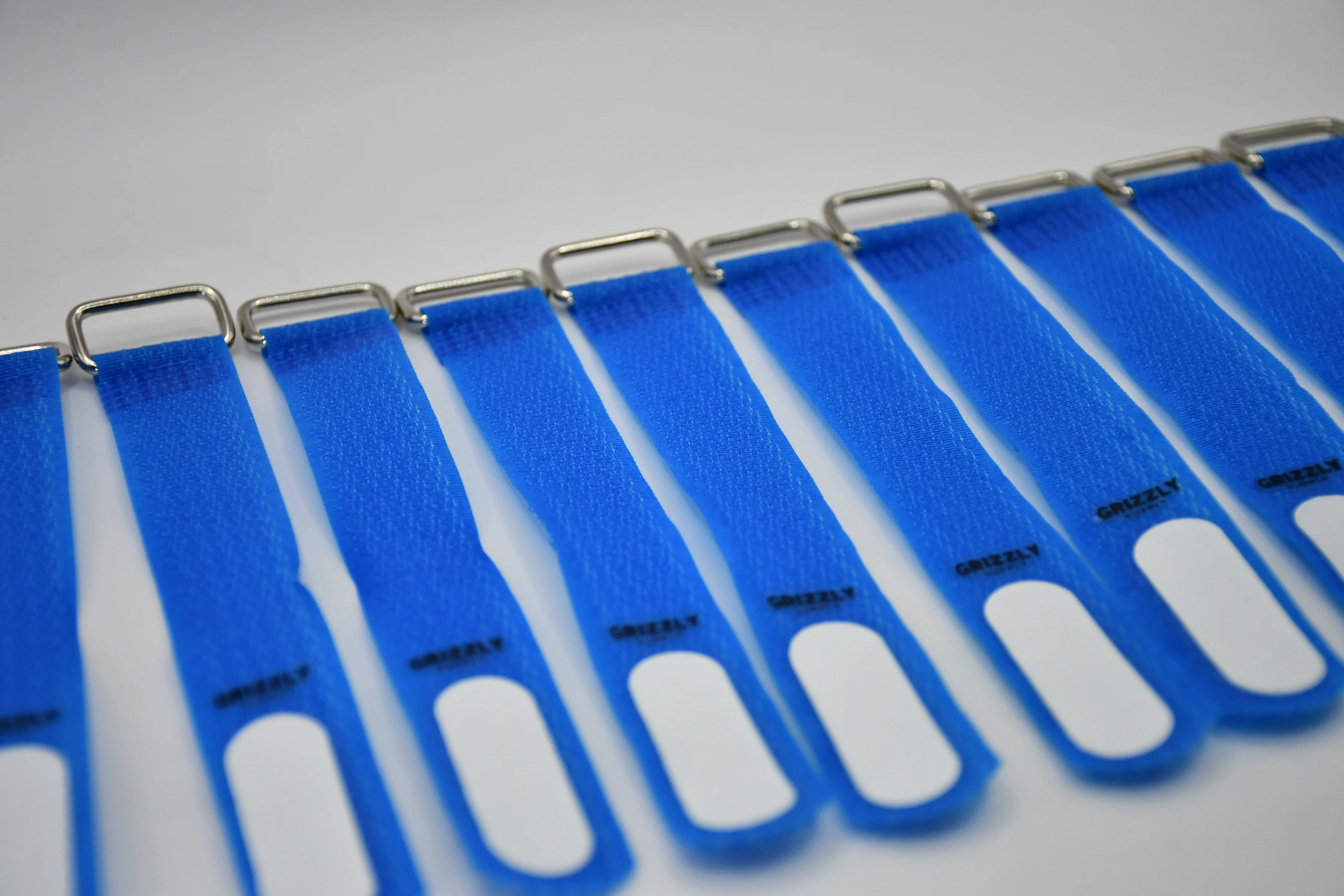Grizzly Supply 5" Blue Hook and Loop Cinch Strap 10/pk - Image 9