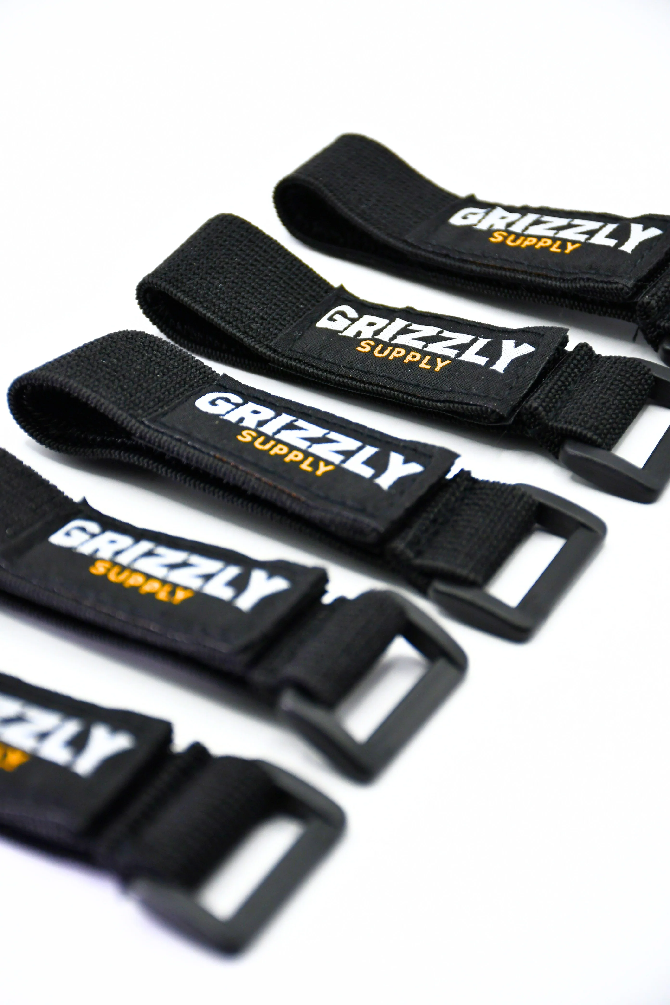 Grizzly Supply 6" Black Stretch Strap 6/pk - Image 4