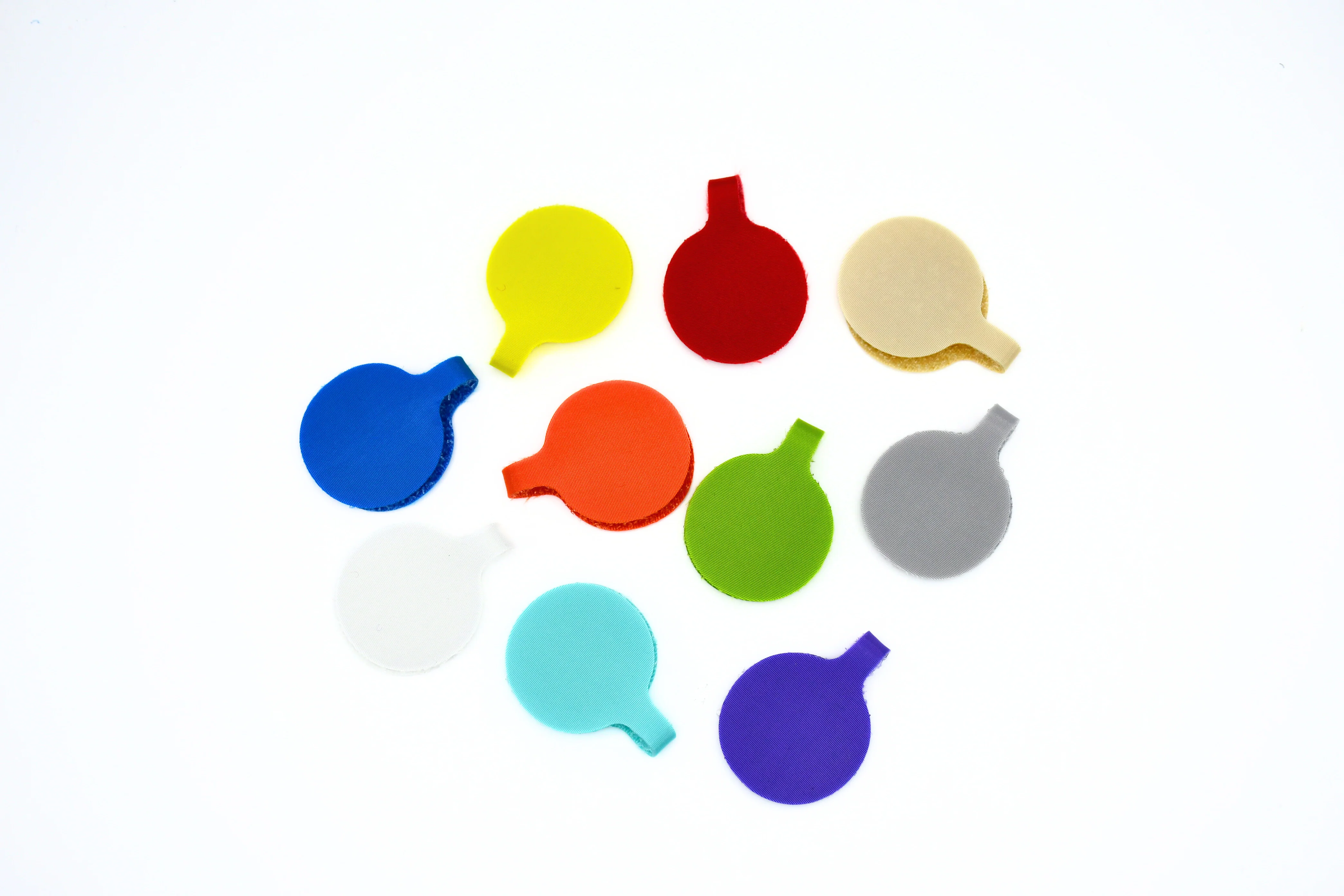 Grizzly Supply Assorted Color Circle Cable Label 10/pk - Image 3