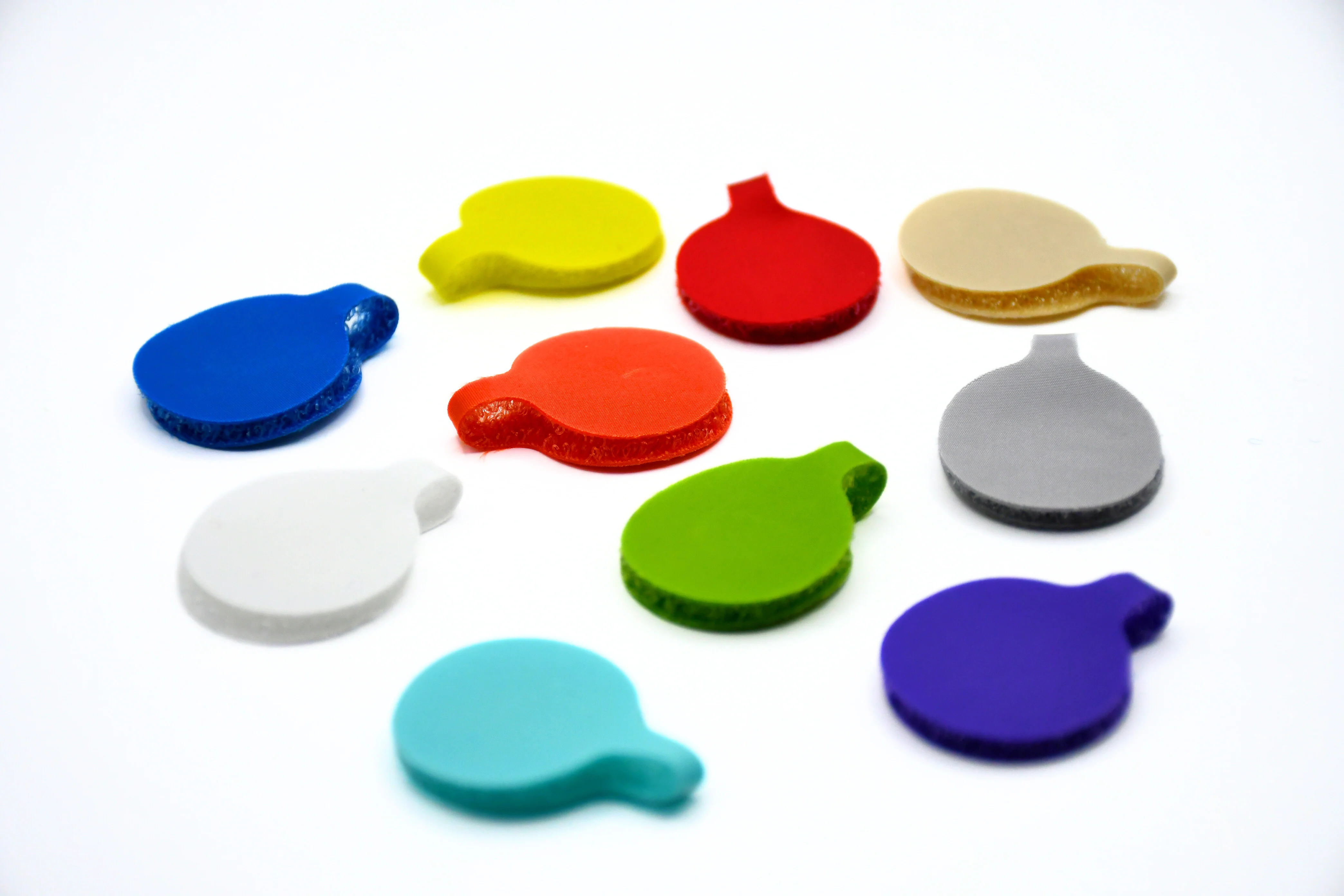 Grizzly Supply Assorted Color Circle Cable Label 10/pk - Image 5