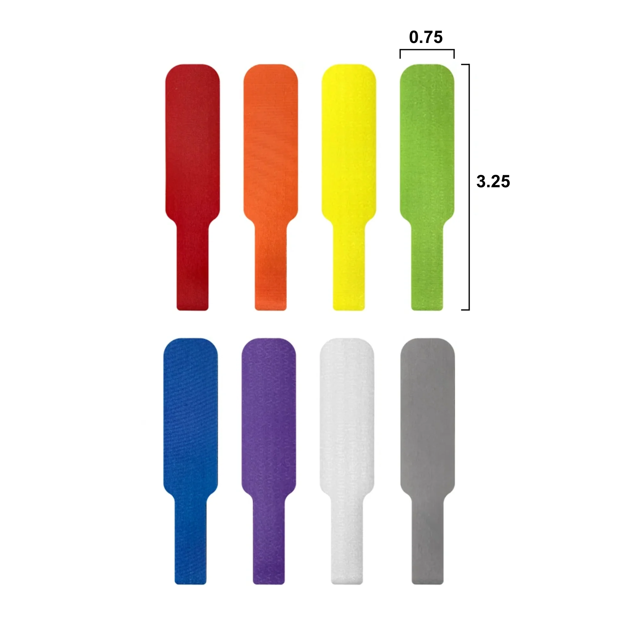 Grizzly Supply Assorted Color Large Cable Label 8/pk - Image 3