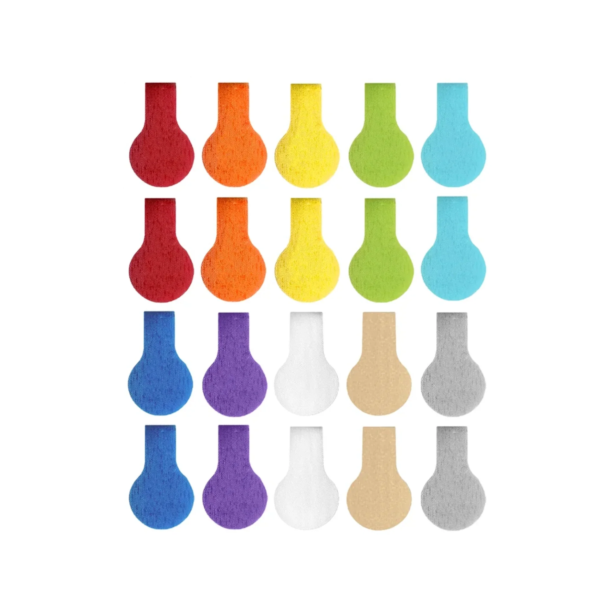 Grizzly Supply Assorted Color Mini Cable Label 20/pk - Image 3
