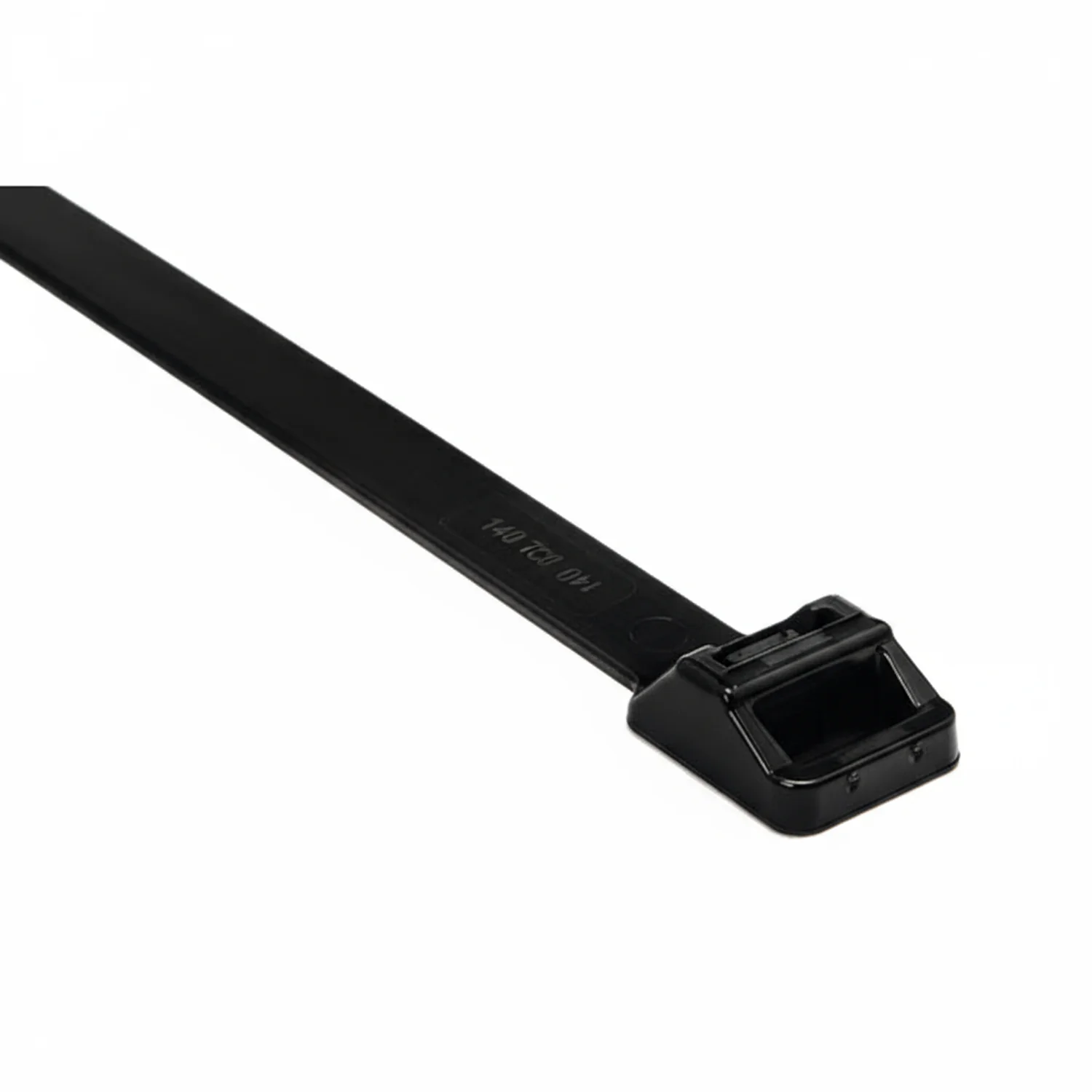 Heavy Duty Cable Tie, 22" Long, UL Rated, 250lb Tensile Strength, PA66UV, Black, 25/pkg