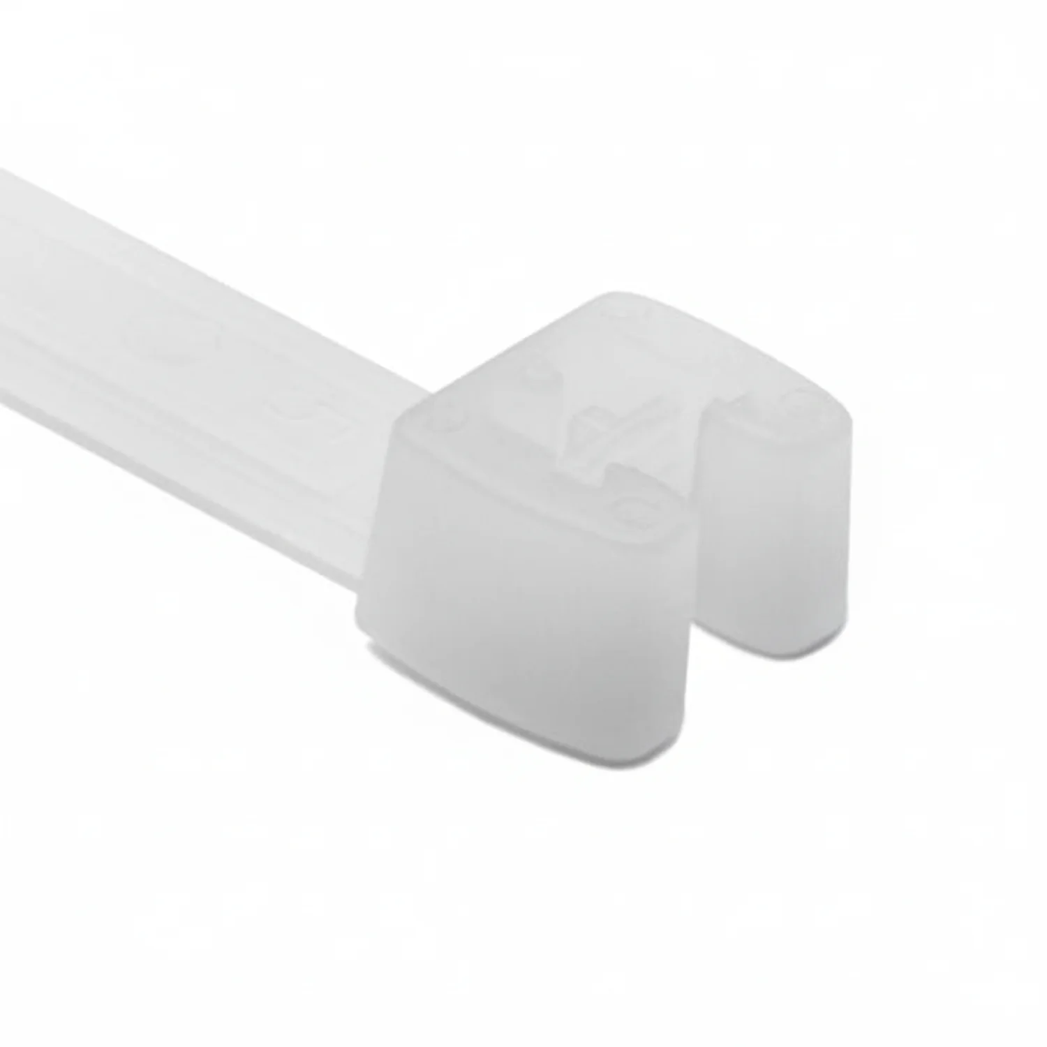 HellermannTyton 109-00144 Q Tie, 20.5" Long, 120lb Tensile Strength, PA66HS, Natural, 100/pkg