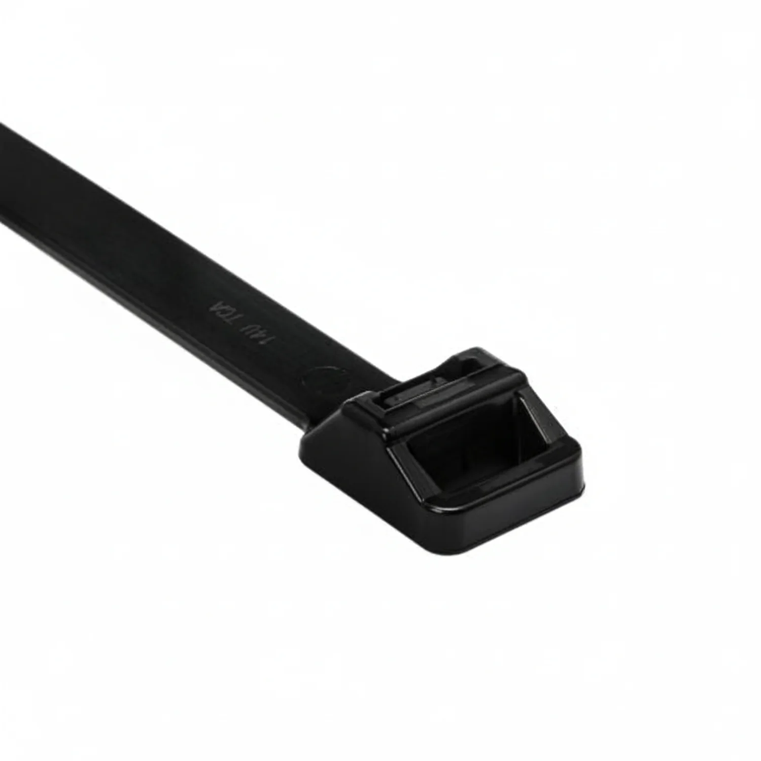 HellermannTyton 111-01196 Heavy Duty Cable Tie, 22" Long, UL Rated, 250lb Tensile Strength, PA66HIRHSUV, Black, 25/pkg