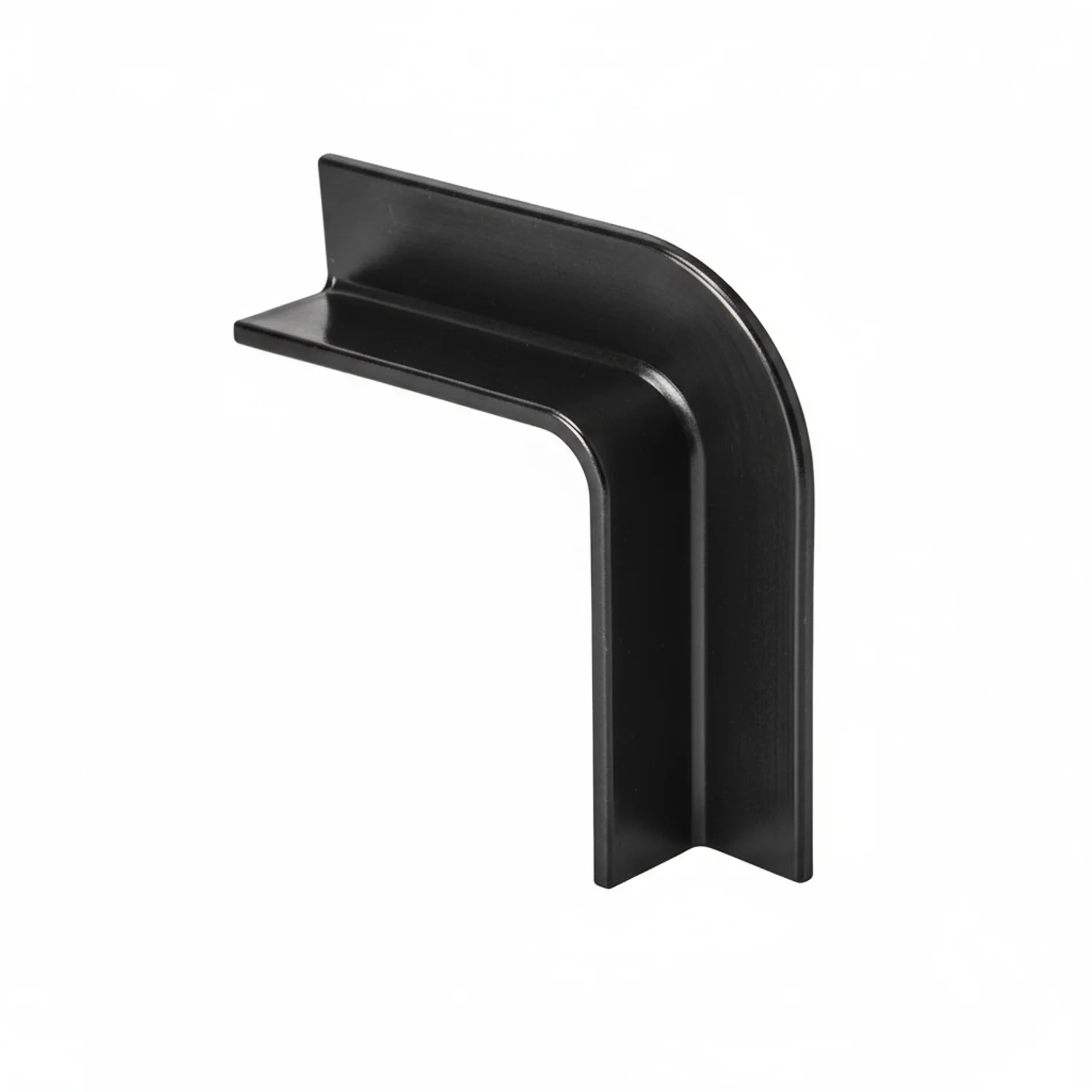 HellermannTyton 133-01479 Mini-Channel, 1.52" Long, 90-Degree Angle, Small, PPT20, Black, 3500/pkg