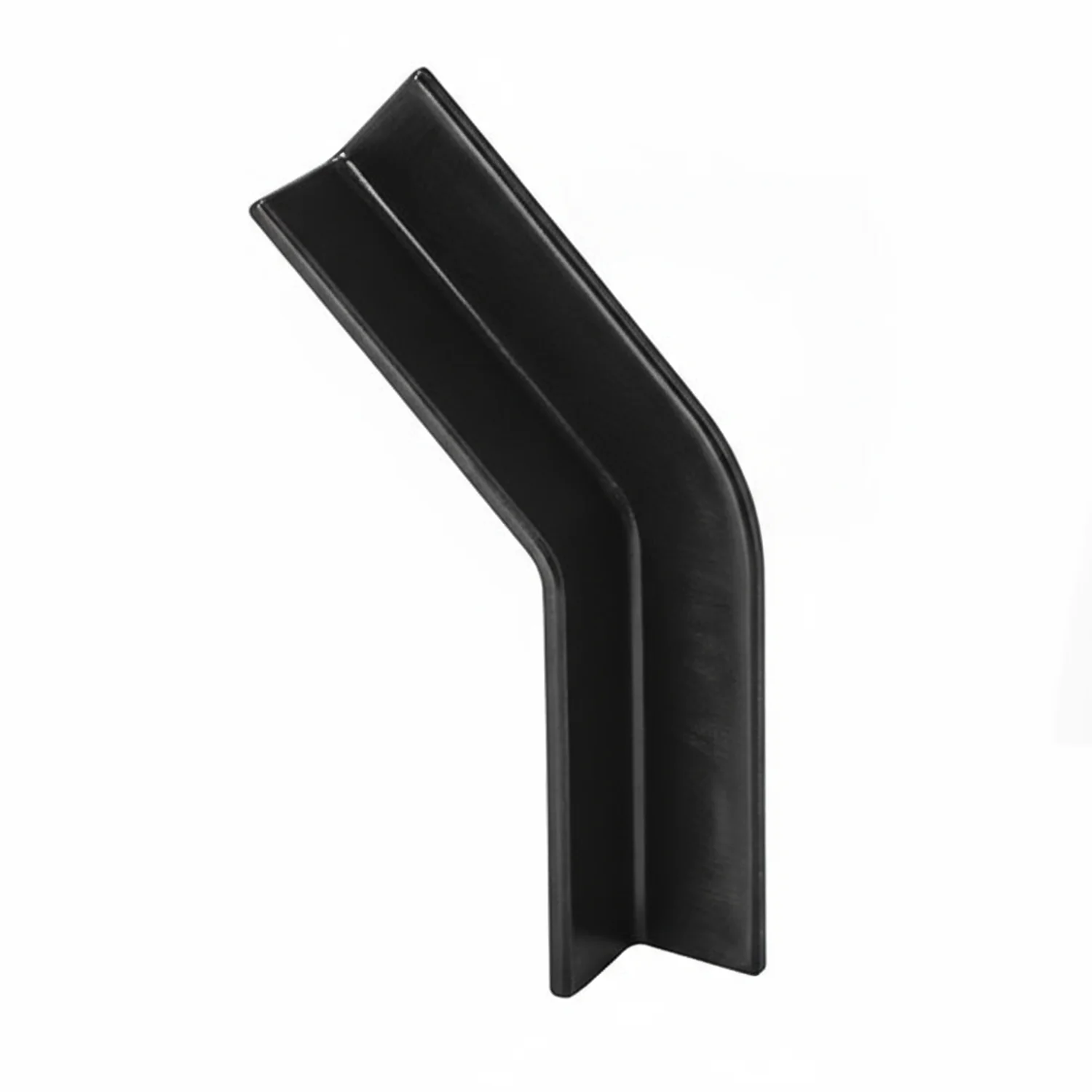 HellermannTyton 133-01480 Mini-Channel, 1.52" Long, 45-Degree Angle, Small, PPT20, Black, 4000/pkg
