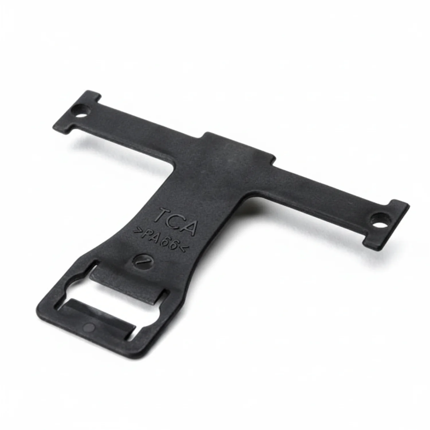 HellermannTyton 151-00016 Standoff Stud Mount Tape Clip Long 2.17" Weld Stud Mnt .2" PA66HIRHS Black 1000/pkg