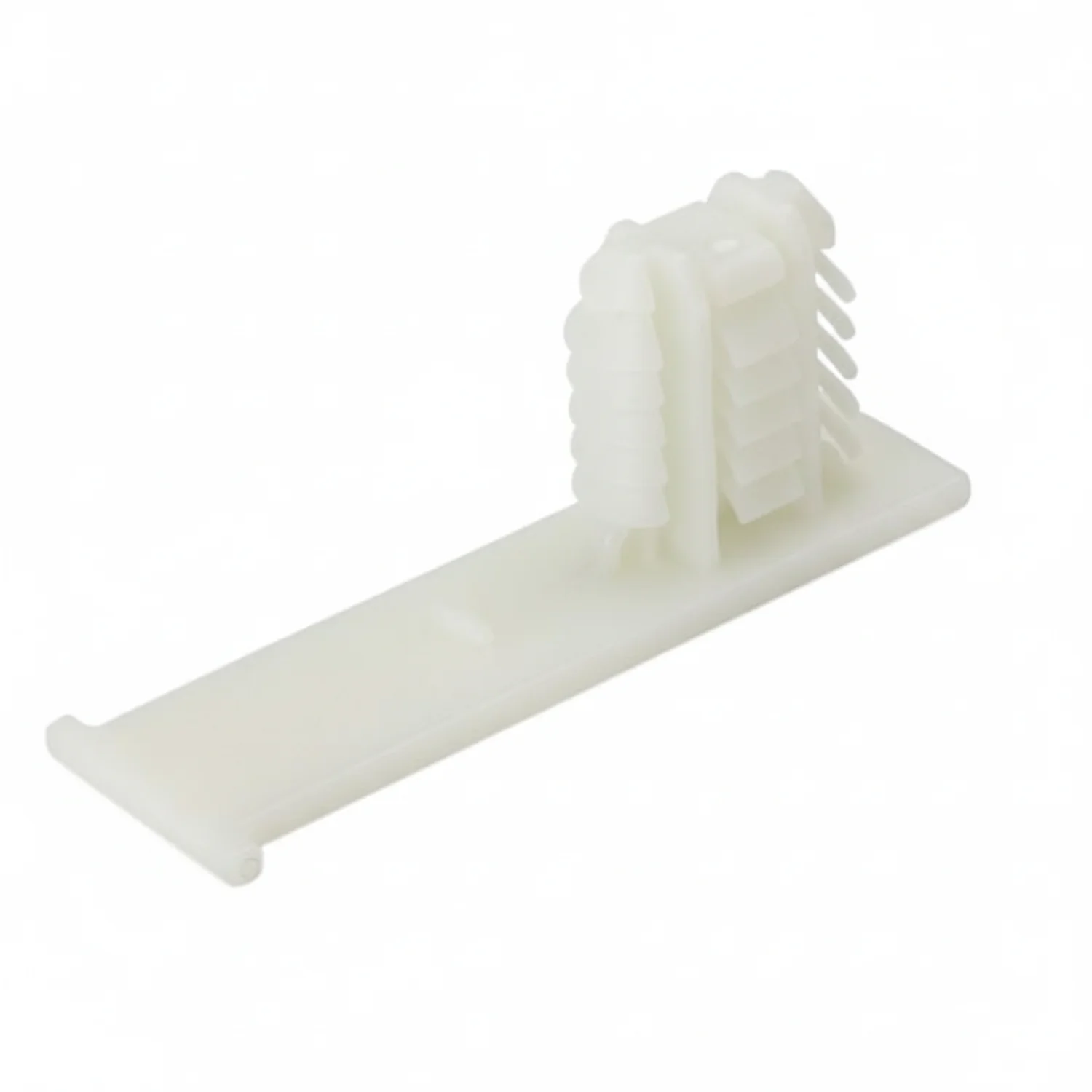 HellermannTyton 151-01240 Bundling Clip w/Oval Fir Tree, 1.52" L, 0.02 - 0.24" Panel Thickness, PA66HIRHS, Natural, 10000/ctn