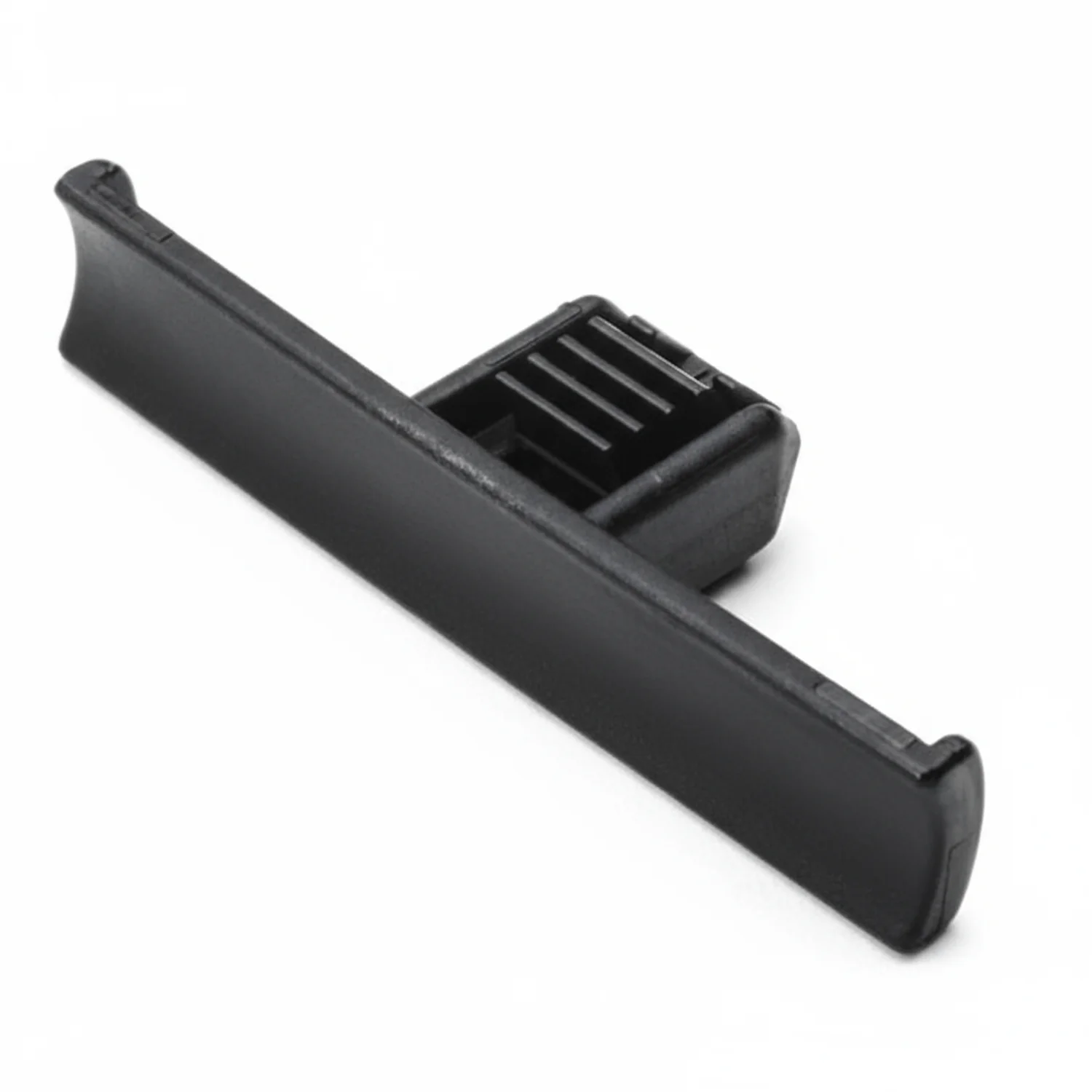 HellermannTyton 155-16301 Bundling Clip w/Oval Fir Tree, 1.6" Long, 0.02 - 0.10" Panel Thickness, PA66HIRHS, Bk, 1000/pkg