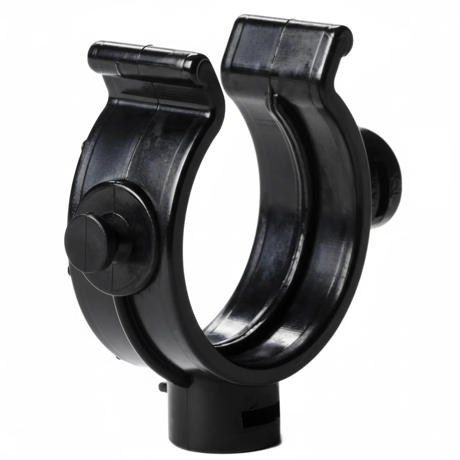 HellermannTyton 161-64008 Helawrap, Accessory Clip, HWCLIP25, 1" Dia, PA66HIRHS, Black, 50/pkg