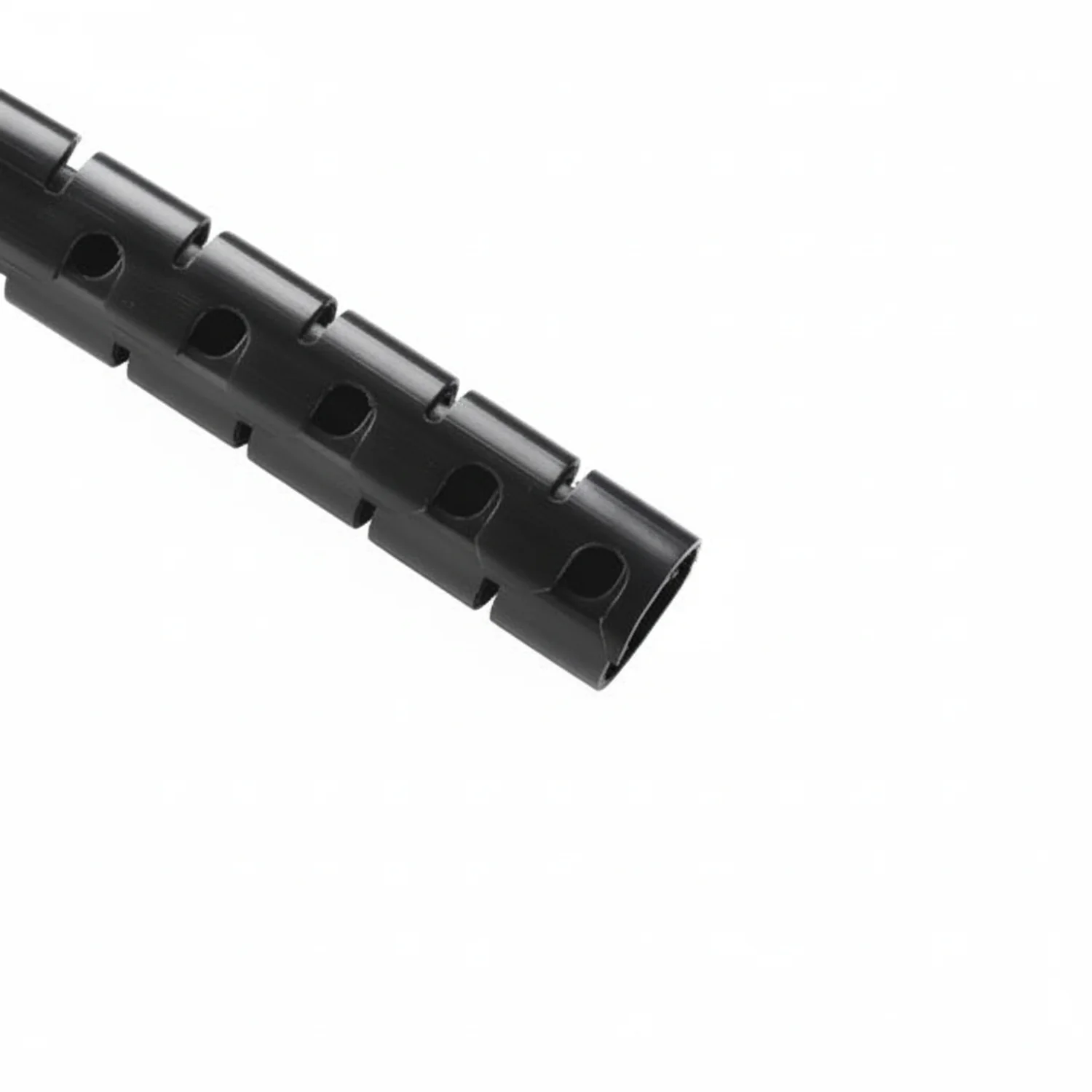 HellermannTyton 161-64414 Helawrap, HWPP25, 1" (25mm) Dia, PP, Black, 100 ft/reel