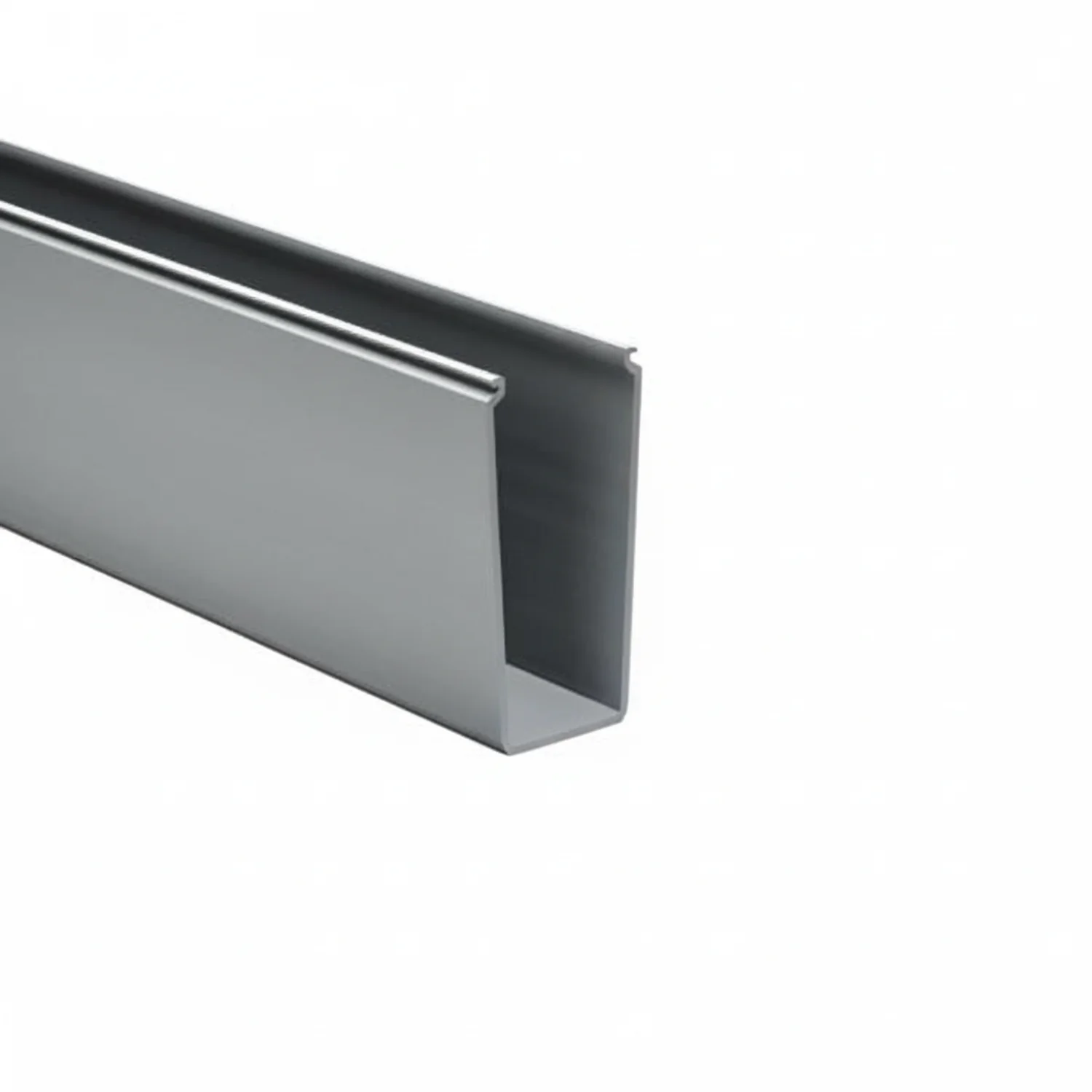 HellermannTyton 181-00245 Solid Wall Wiring Duct, 2" X 5", Non-Adhesive, PVC, Gray, 30ft/Box