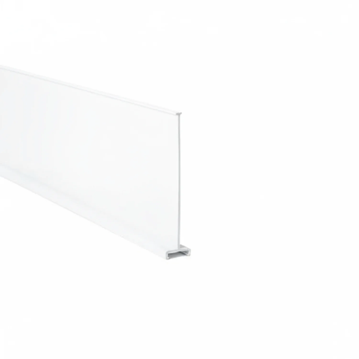 HellermannTyton 181-00309 Wiring Duct Divider, 4" High, PVC, White, 120 ft/carton