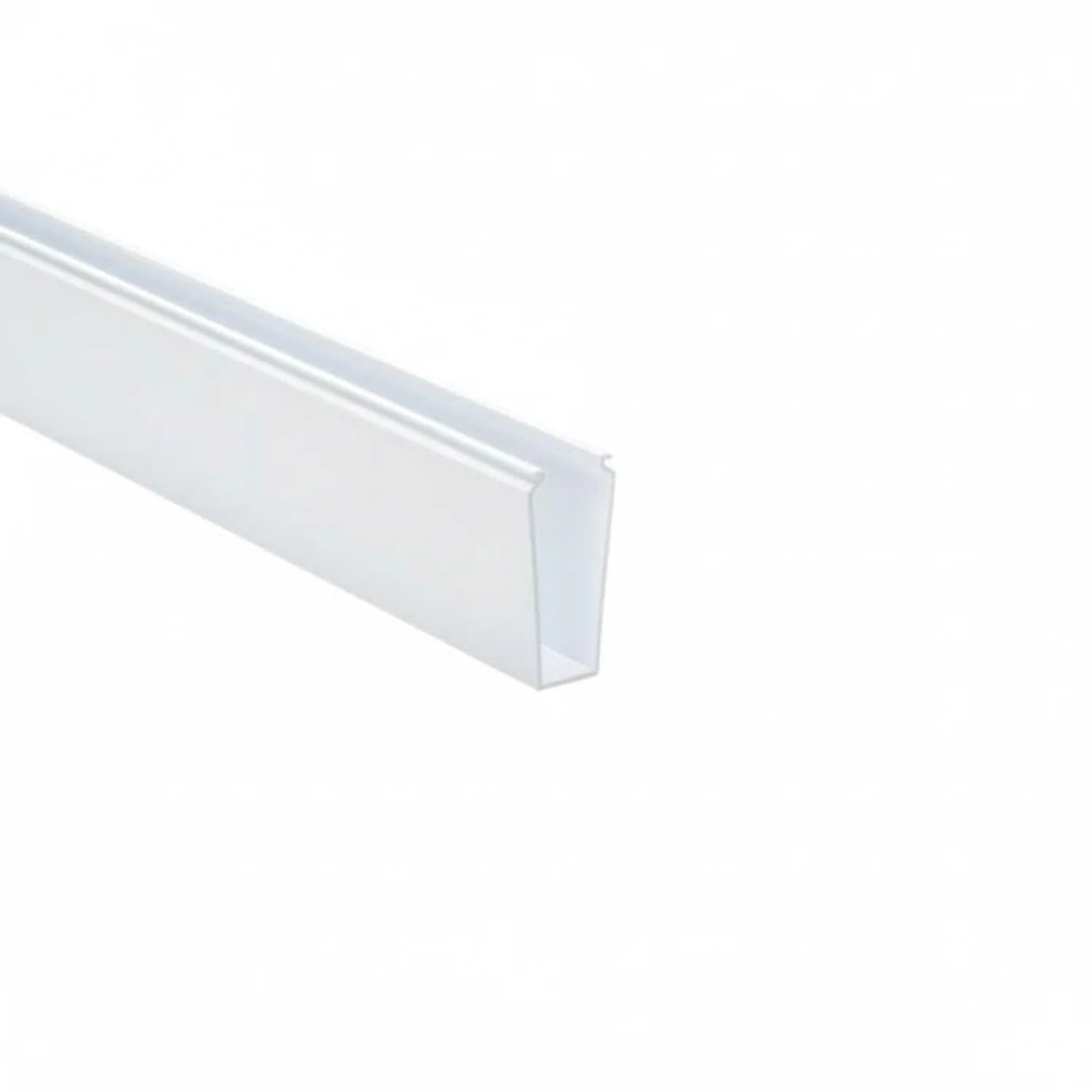 HellermannTyton 181-00464 Solid Wall Wiring Duct, 1.5" X 3", Non-Adhesive, PVC, White, 120ft/Carton