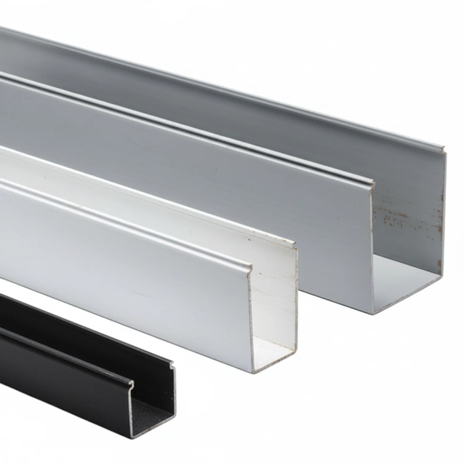 HellermannTyton 181-05100 Solid Wall Wiring Duct, .5" X 1", Non-Adhesive, PVC, Gray, 30ft/Box