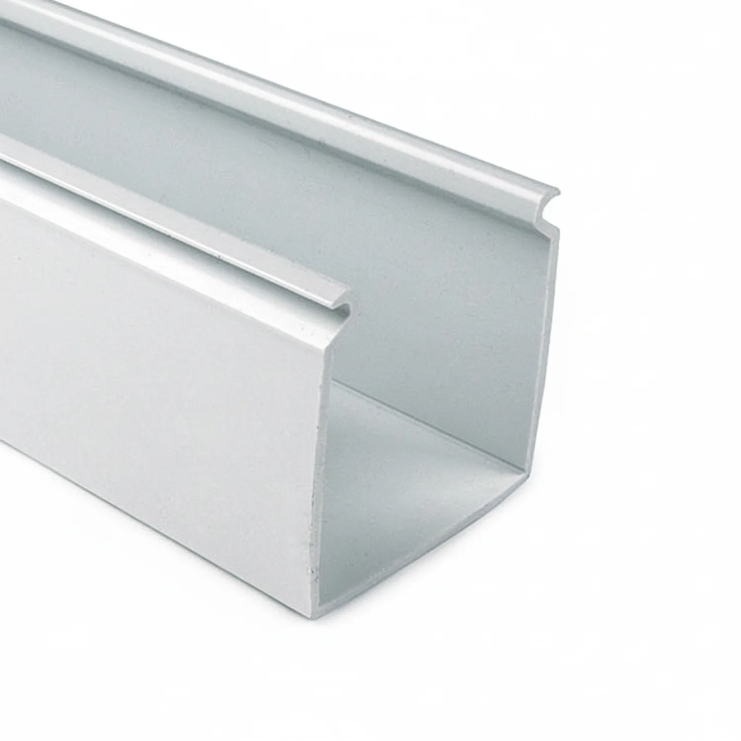 HellermannTyton 181-05503 Solid Wall Wiring Duct, .5" X .5", Non-Adhesive, PVC, White, 30ft/Box