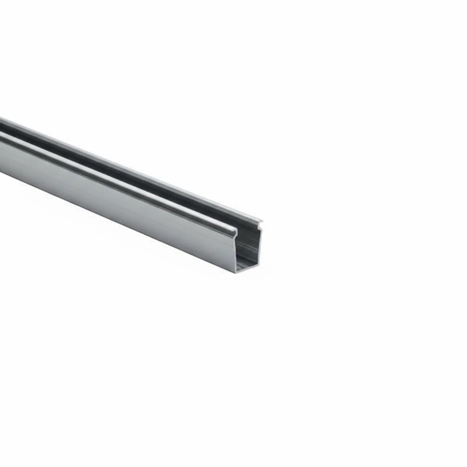 HellermannTyton 181-11501 Solid Wall Wiring Duct, 1" X 1.5", Non-Adhesive, PVC, Gray, 120ft/Carton
