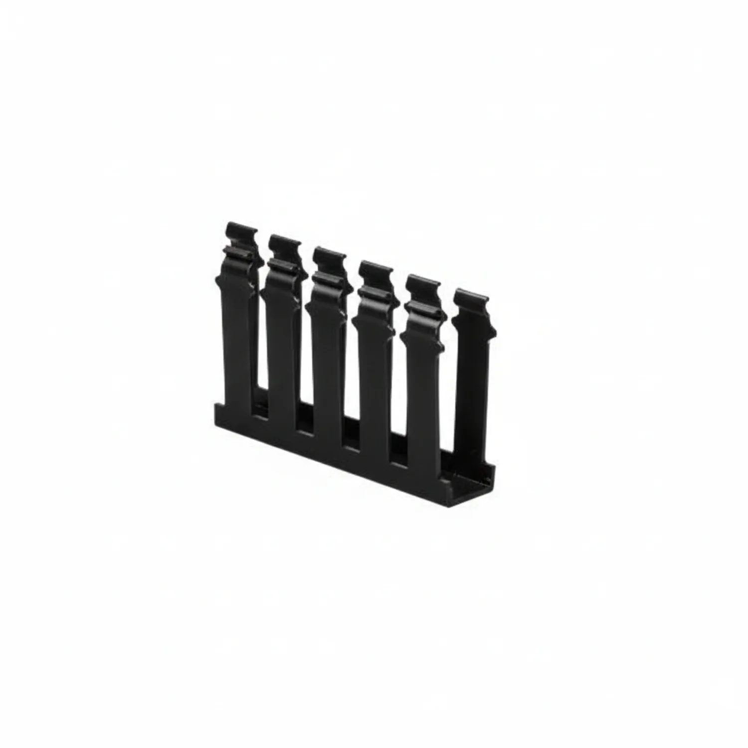 HellermannTyton 181-13003 Slotted Wall Wiring Duct, 1" X 3", Non-Adhesive, PVC, Black, 120ft/Carton