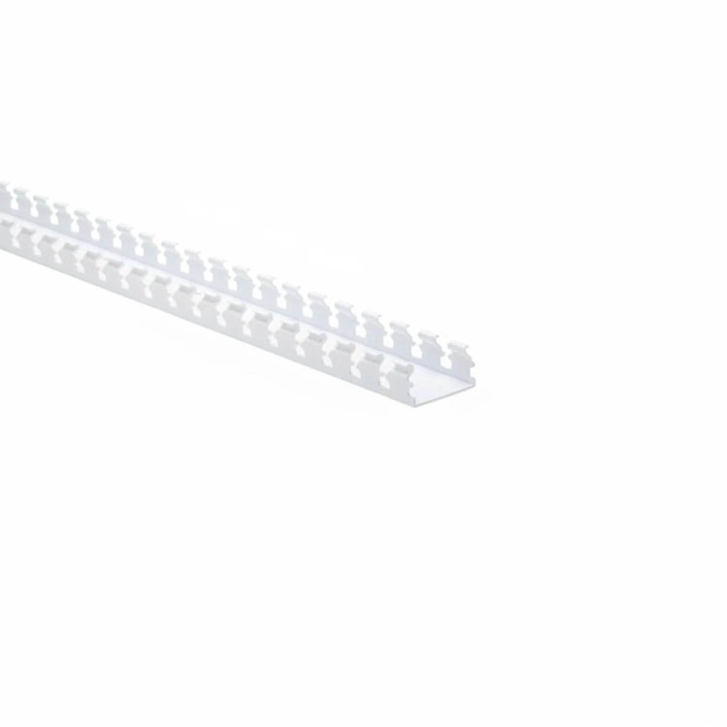 HellermannTyton 181-21007 Slotted Wall Wiring Duct, 2" X 1", Non-Adhesive, PVC, White, 120ft/Carton