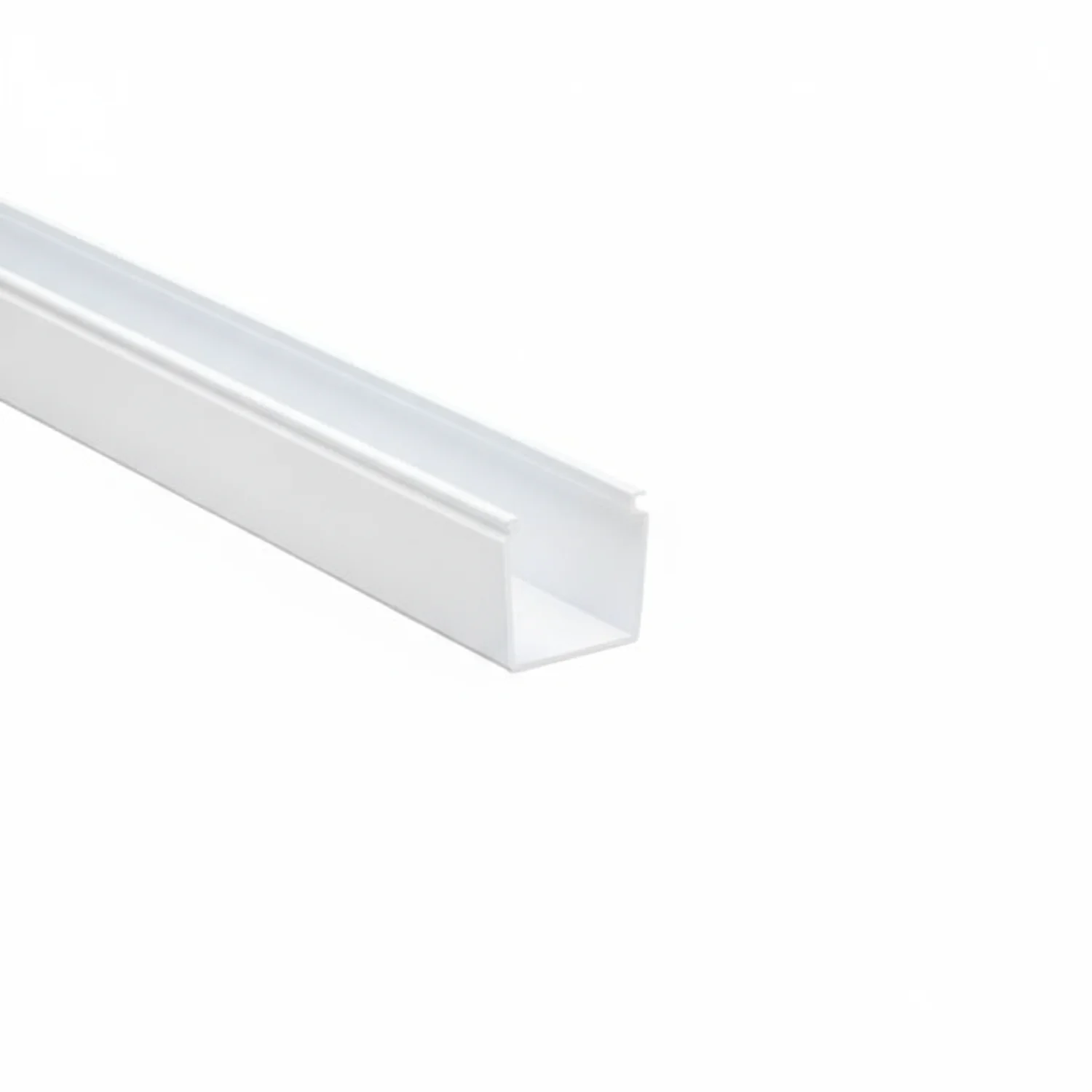 HellermannTyton 181-22011 Solid Wall Wiring Duct, 2" X 2", Non-Adhesive, PVC, White, 30ft/Box