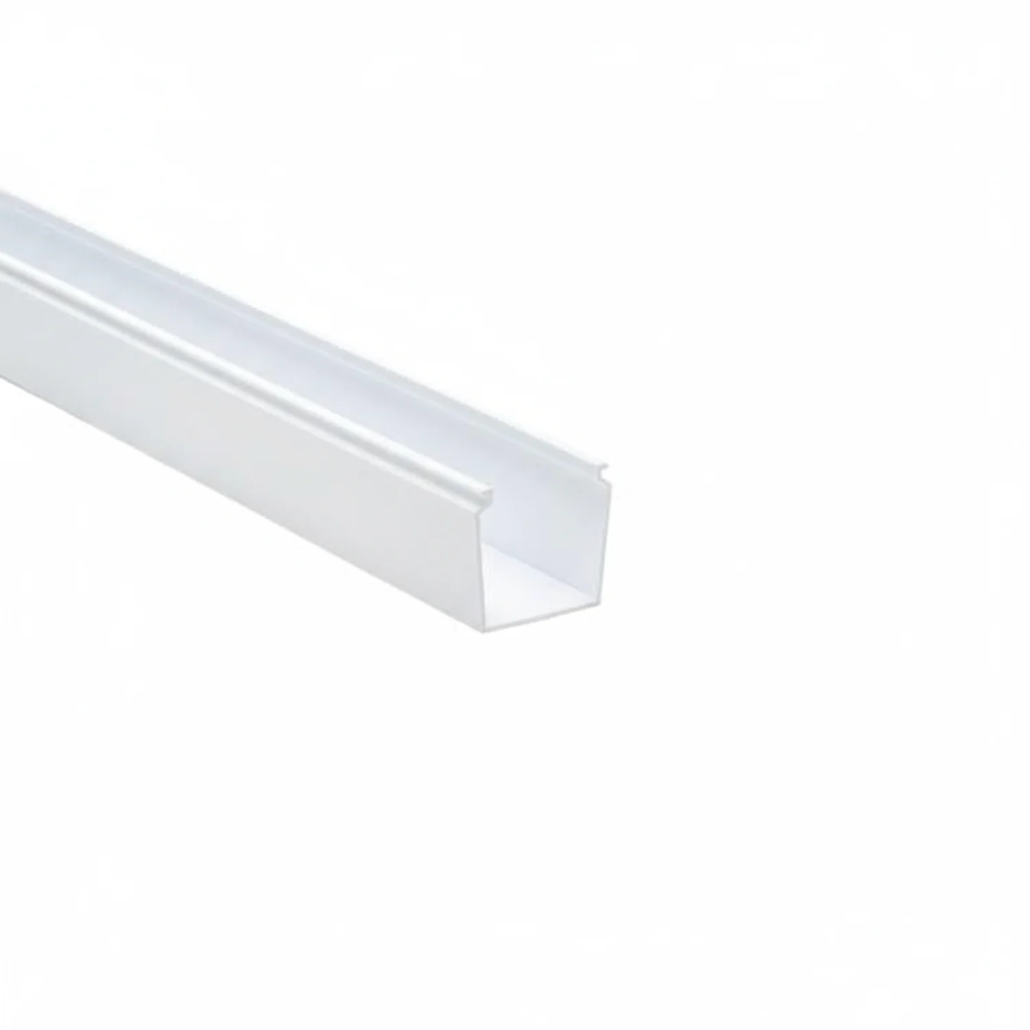 HellermannTyton 181-22013 Solid Wall Wiring Duct, 2" X 2", Non-Adhesive, PVC, White, 120ft/Carton