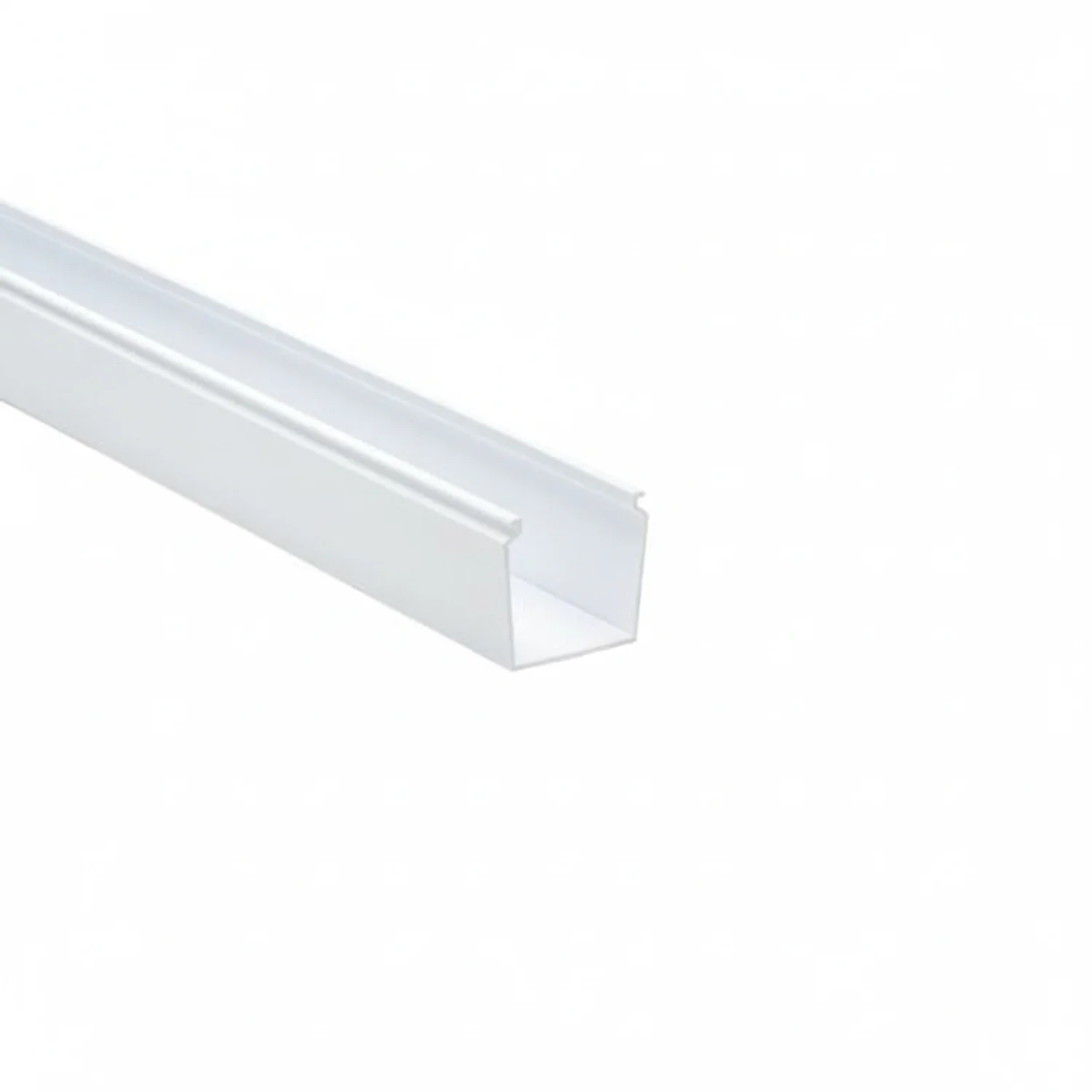 HellermannTyton 181-22017 Solid Wall Wiring Duct, 2" X 2", Adhesive, PVC, White, 30ft/Box