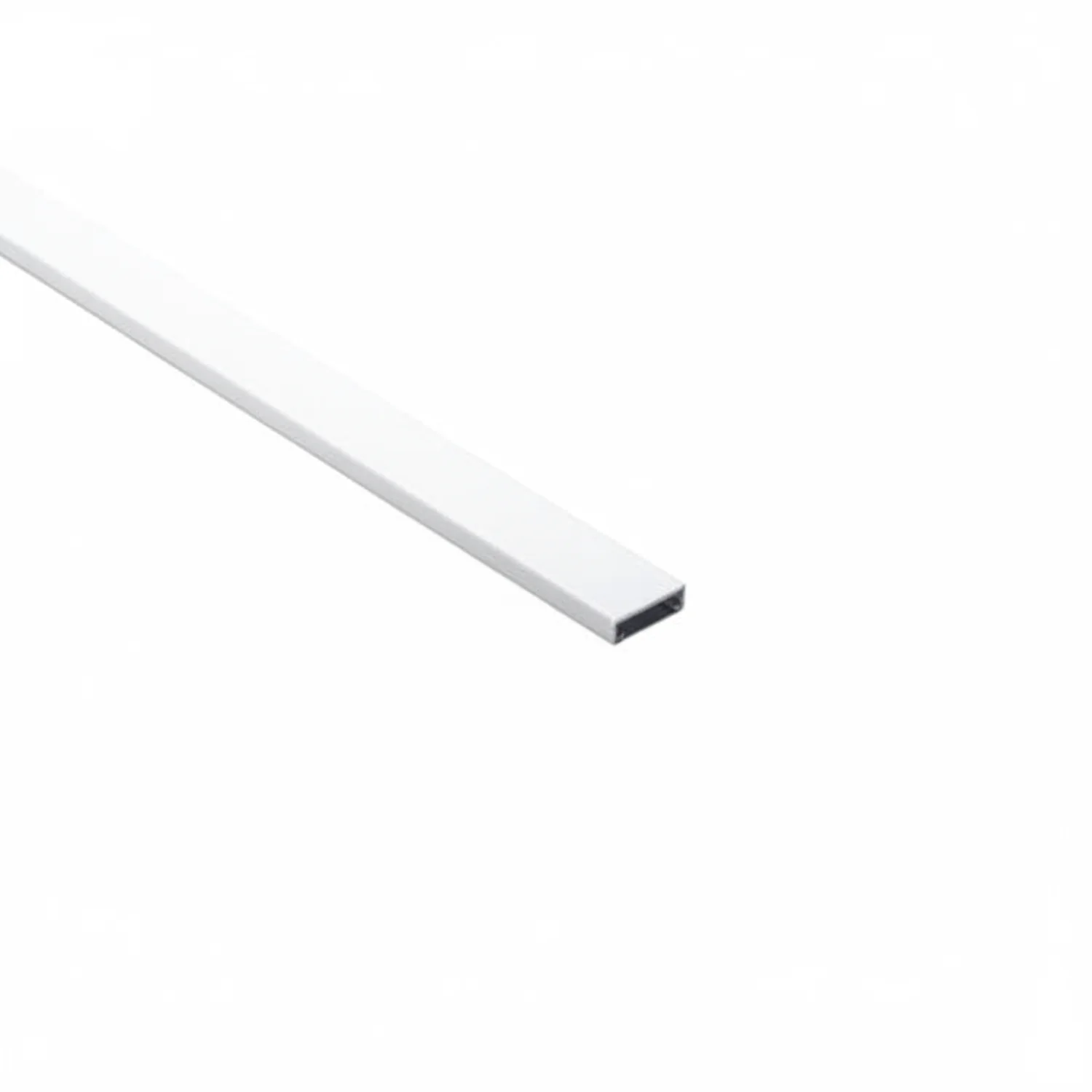 HellermannTyton 181-90751 Wiring Duct Cover for .75" Duct, 6 ft Long, PVC, White, 120 ft/carton