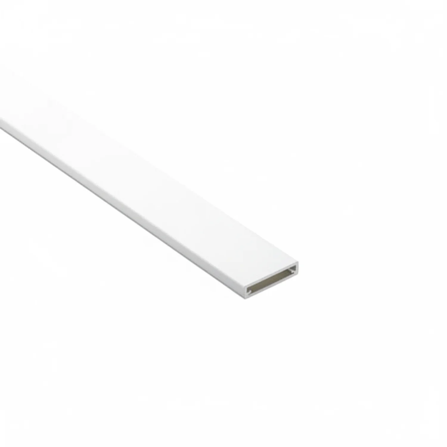 HellermannTyton 181-91509 Wiring Duct Cover for 1-1/2" Duct, 6 ft Long, PVC, White, 30ft/box