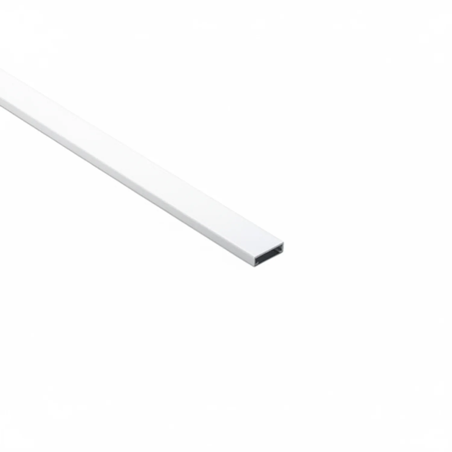 HellermannTyton 181-91517 Wiring Duct Cover for 1/2" Duct, 6 ft Long, PVC, White, 30ft/box