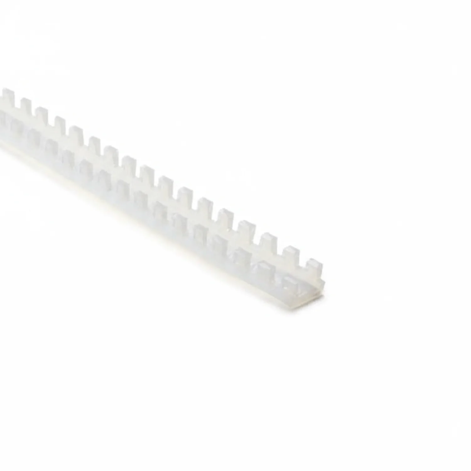 HellermannTyton 251-30309 Grommet, Panel Thickness 0.083''-0.130'', PTFE, Natural, 9.7ft/pkg