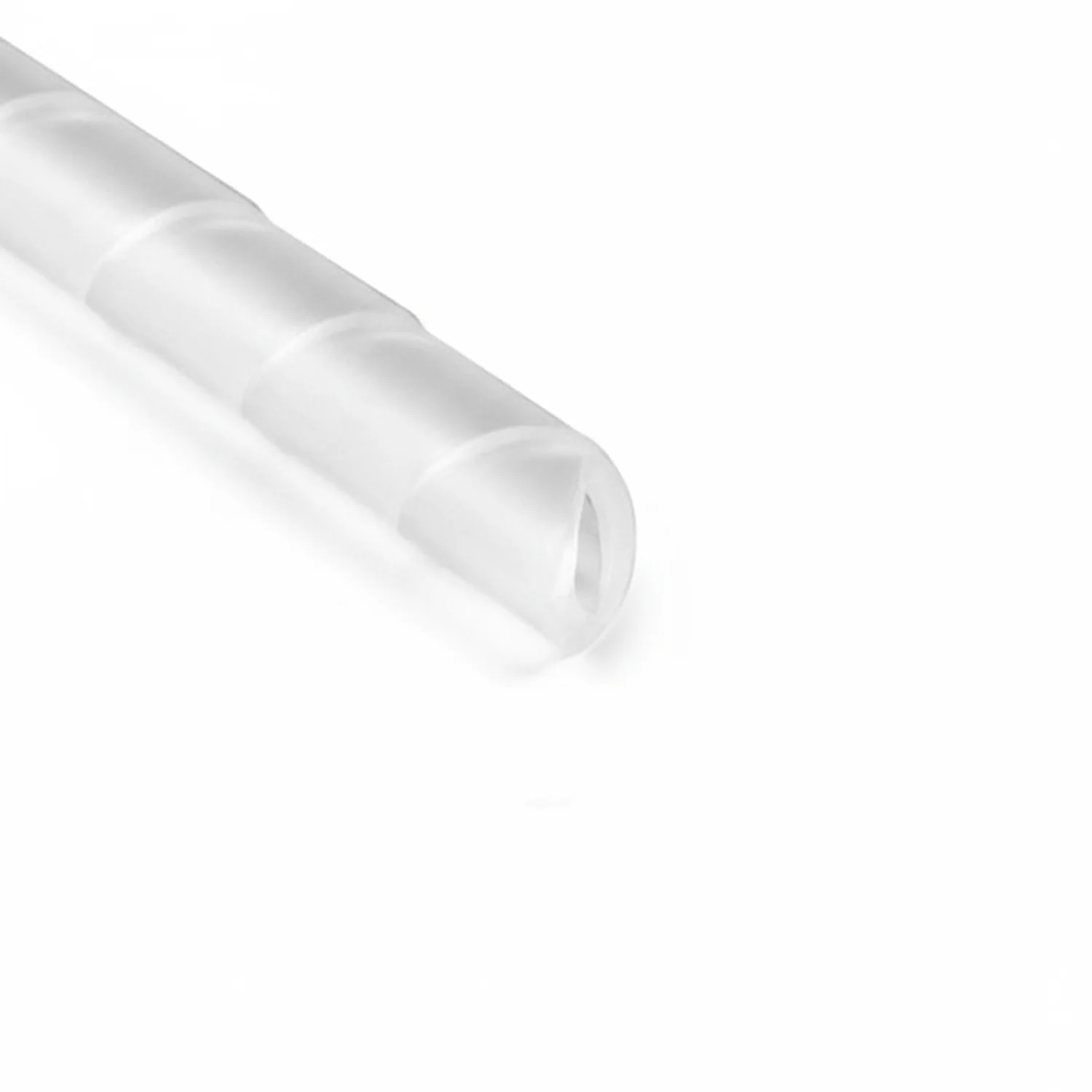 HellermannTyton 2FRP9C Spiralwrap Protective Sheathing, .25" Diameter, PE-FR, Natural, 100 ft/roll
