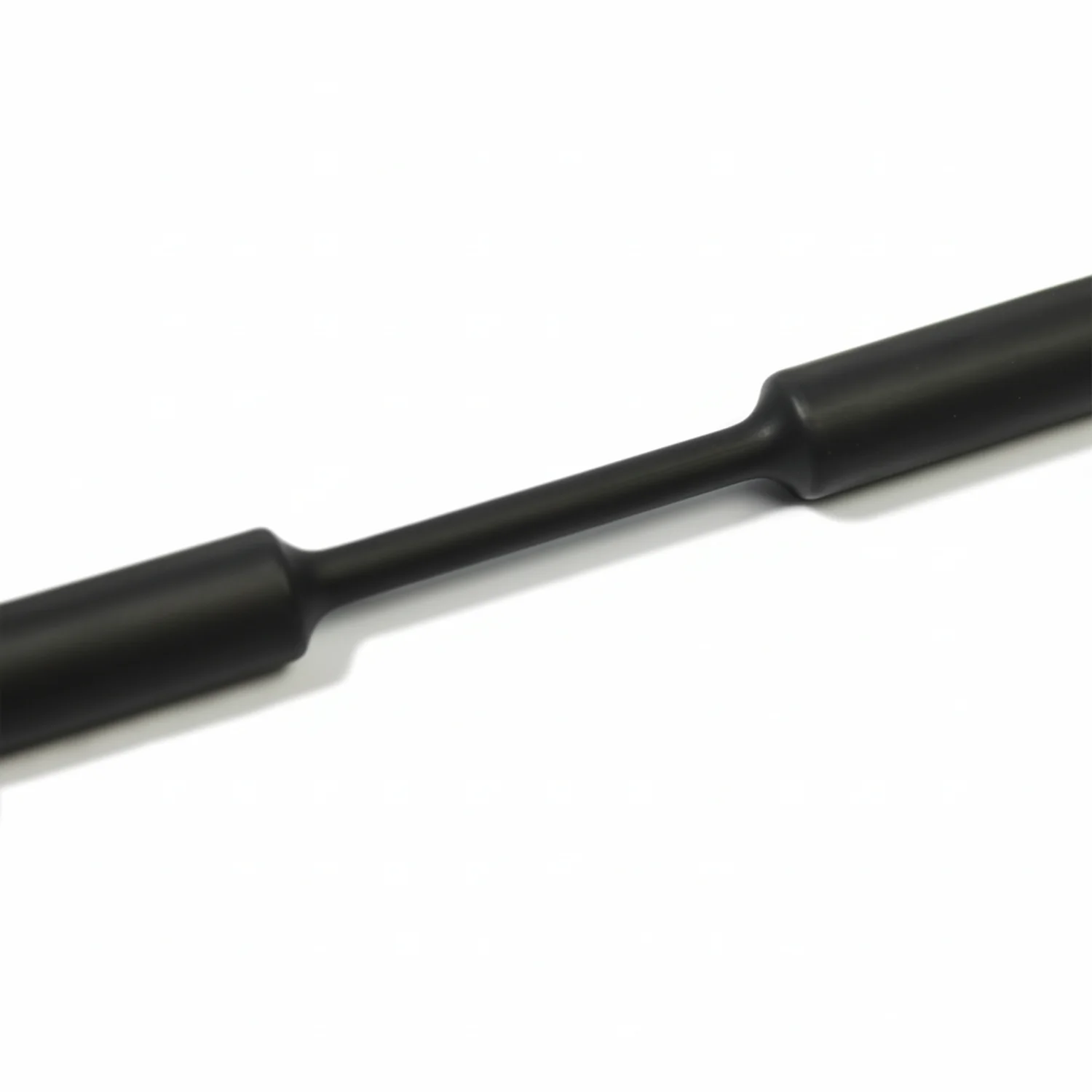 HellermannTyton 300-73608 Heat Shrink Tubing, Non-Adh, 2:1 Shrink Ratio, .75" Supp/.38" Recov Dia, PO-X, Black, 200ft/reel