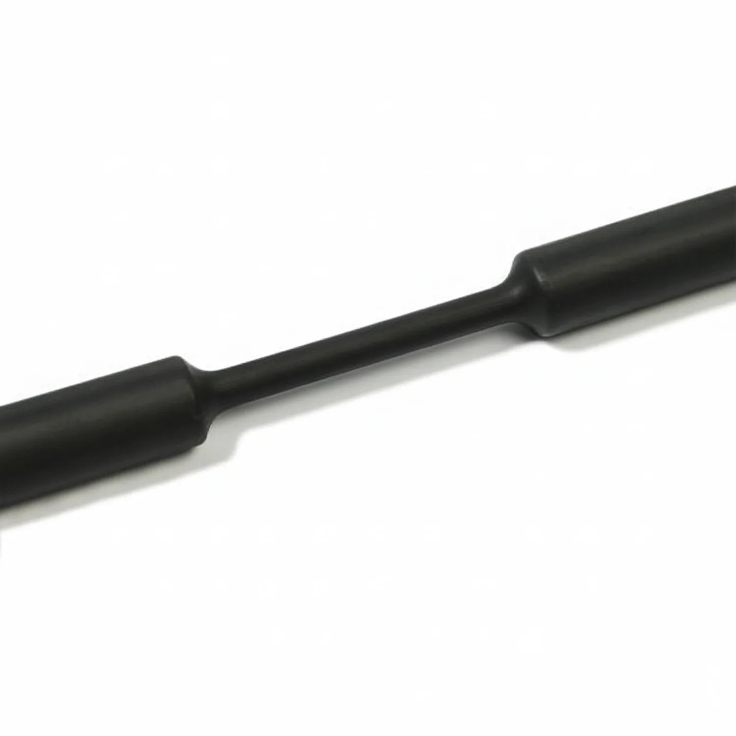 HellermannTyton 300-73611 Heat Shrink Tubing, Non-Adh, 2:1 Shrink Ratio, 2.0" Supp/1.0" Recov Dia, PO-X, Black, 100ft/reel