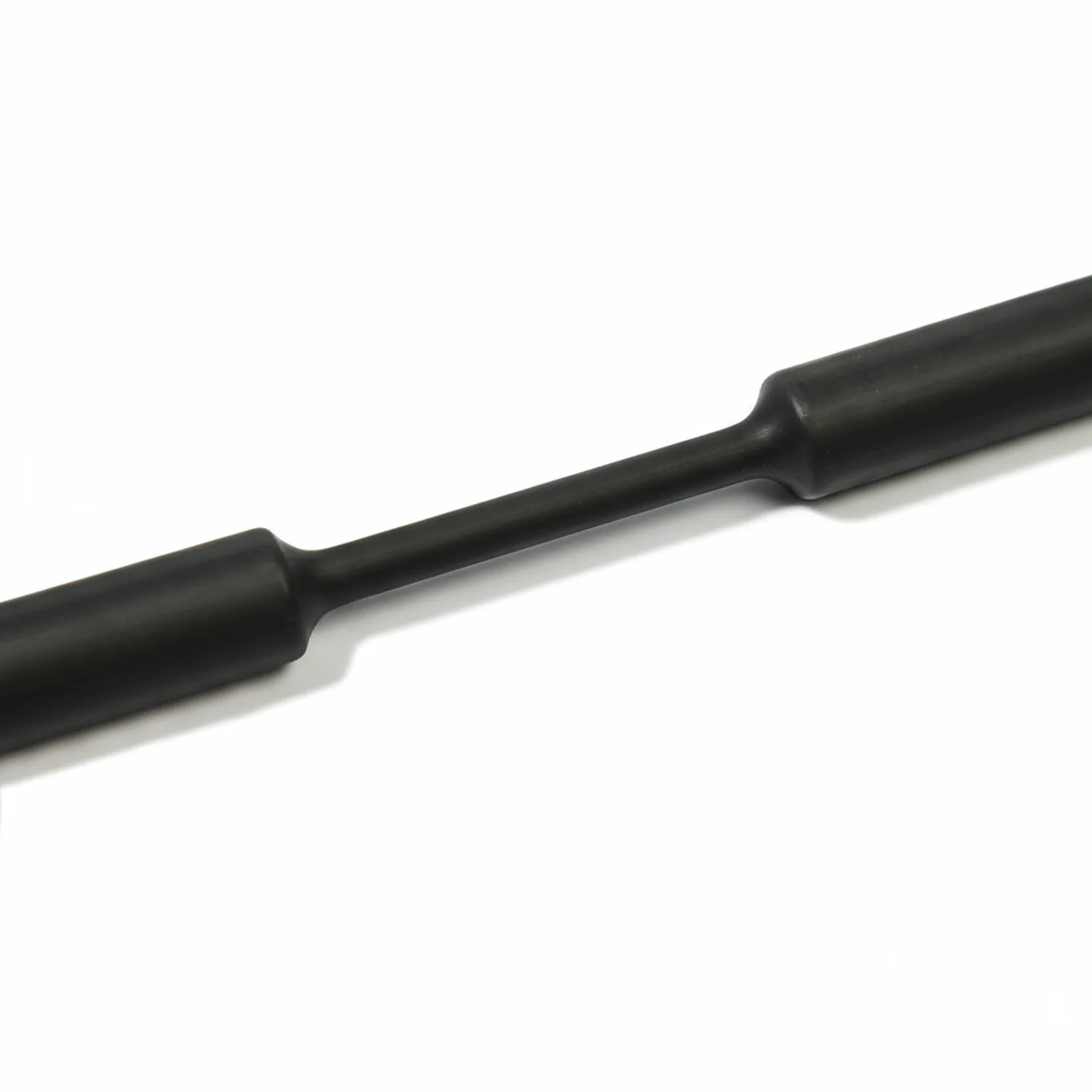 HellermannTyton 309-60306 Heat Shrink Tubing, Mini Reel, 2:1 Shrink Ratio, 1/2", 12.7/6.4 Dia, PO, Black, 25 ft/reel