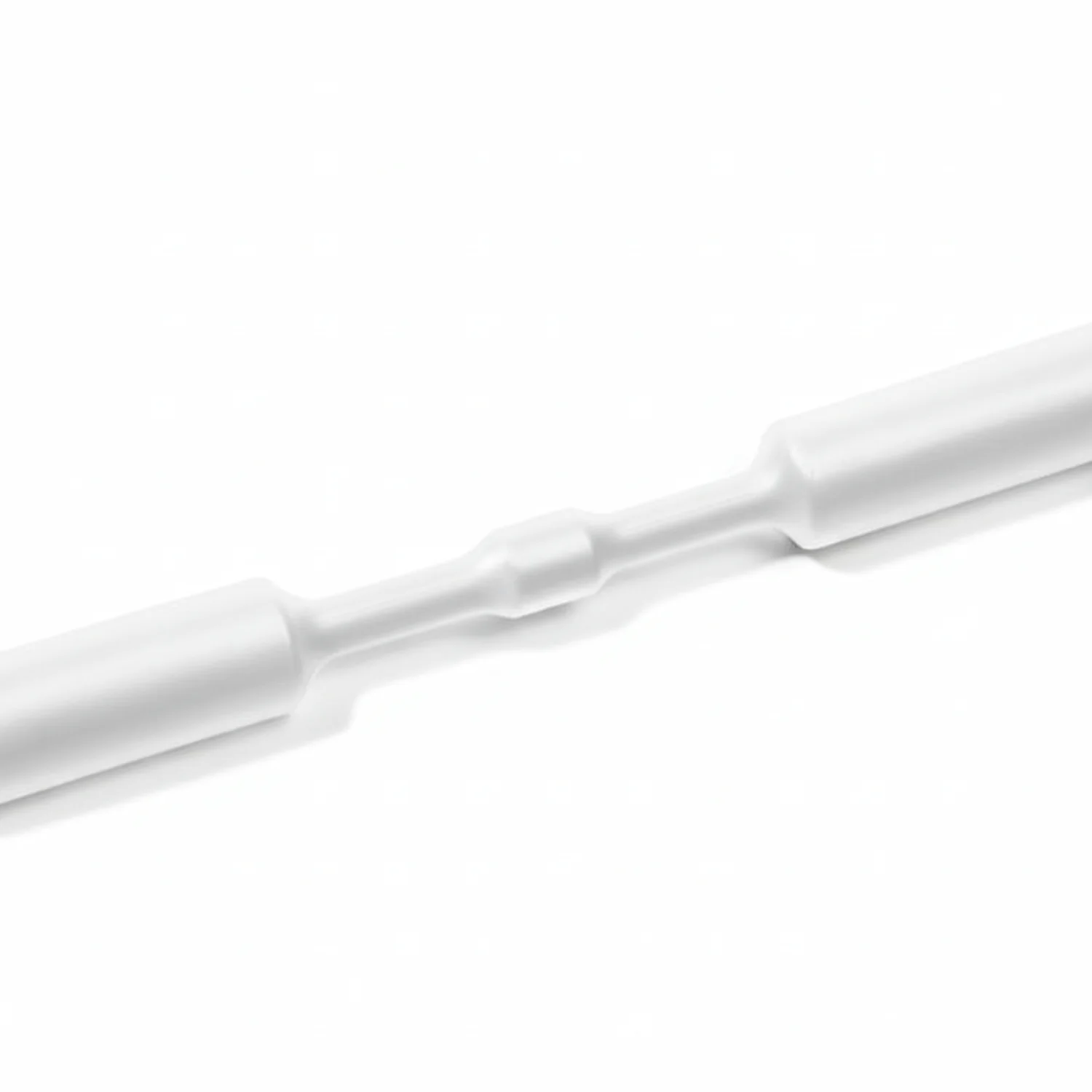 HellermannTyton 309-60312 Heat Shrink Tubing, Mini Reel, 2:1 Shrink Ratio, 3/4", 19.1/9.5 Dia,PO, White, 25 ft/reel