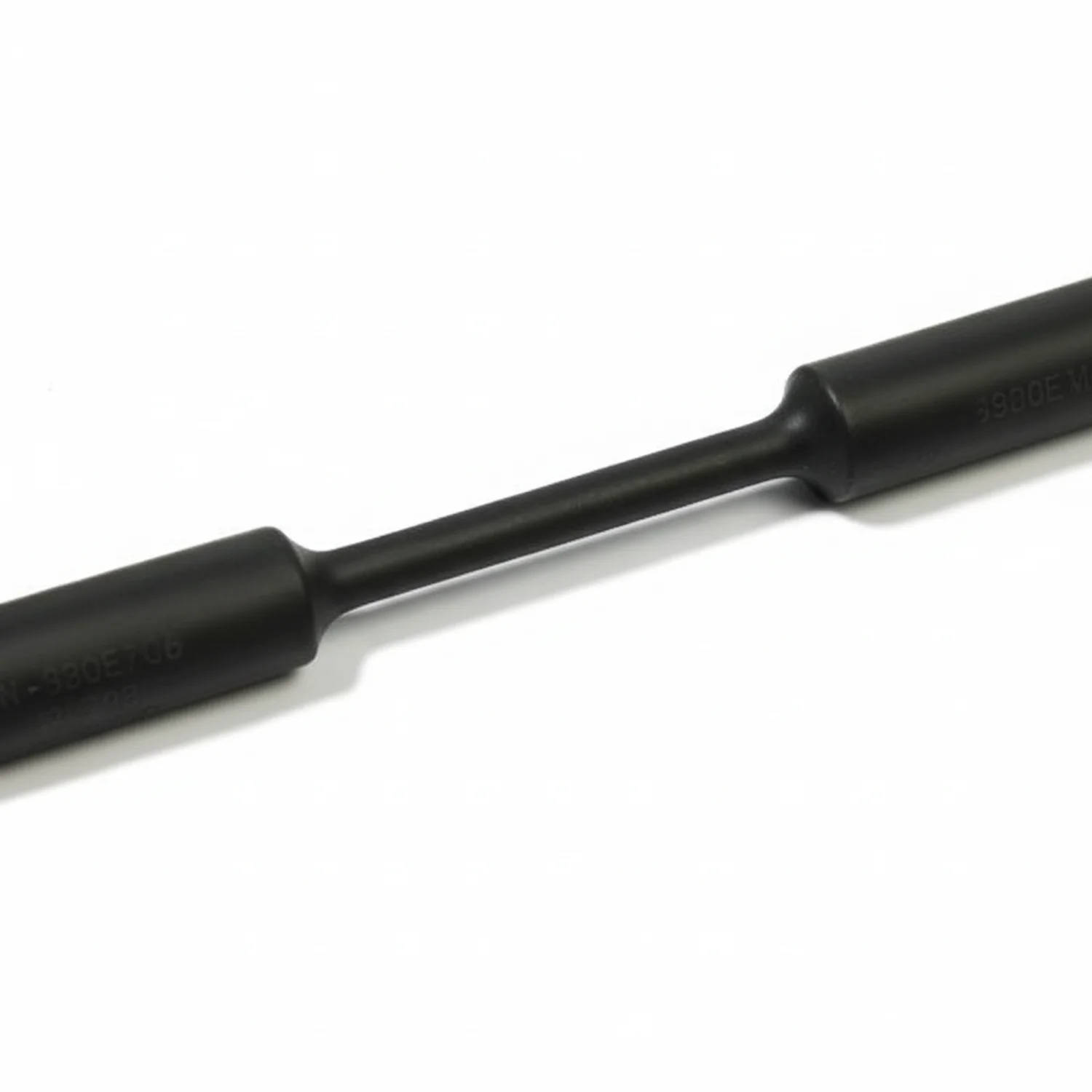HellermannTyton 309-60315 Heat Shrink Tubing, Mini Reel, 2:1 Shrink Ratio, 1", 25.4/12.7 Dia, PO, Black, 25 ft/reel