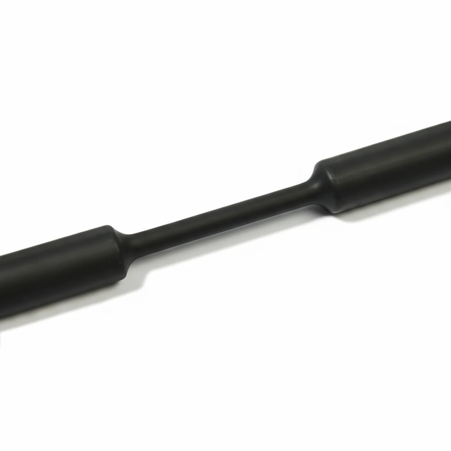 HellermannTyton 309-65110 Heat Shrink Tubing, 4' Long Stick, 2:1 Shrink Ratio, 3/32", 2.4/1.2 Dia, PO, Black, 20/pkg