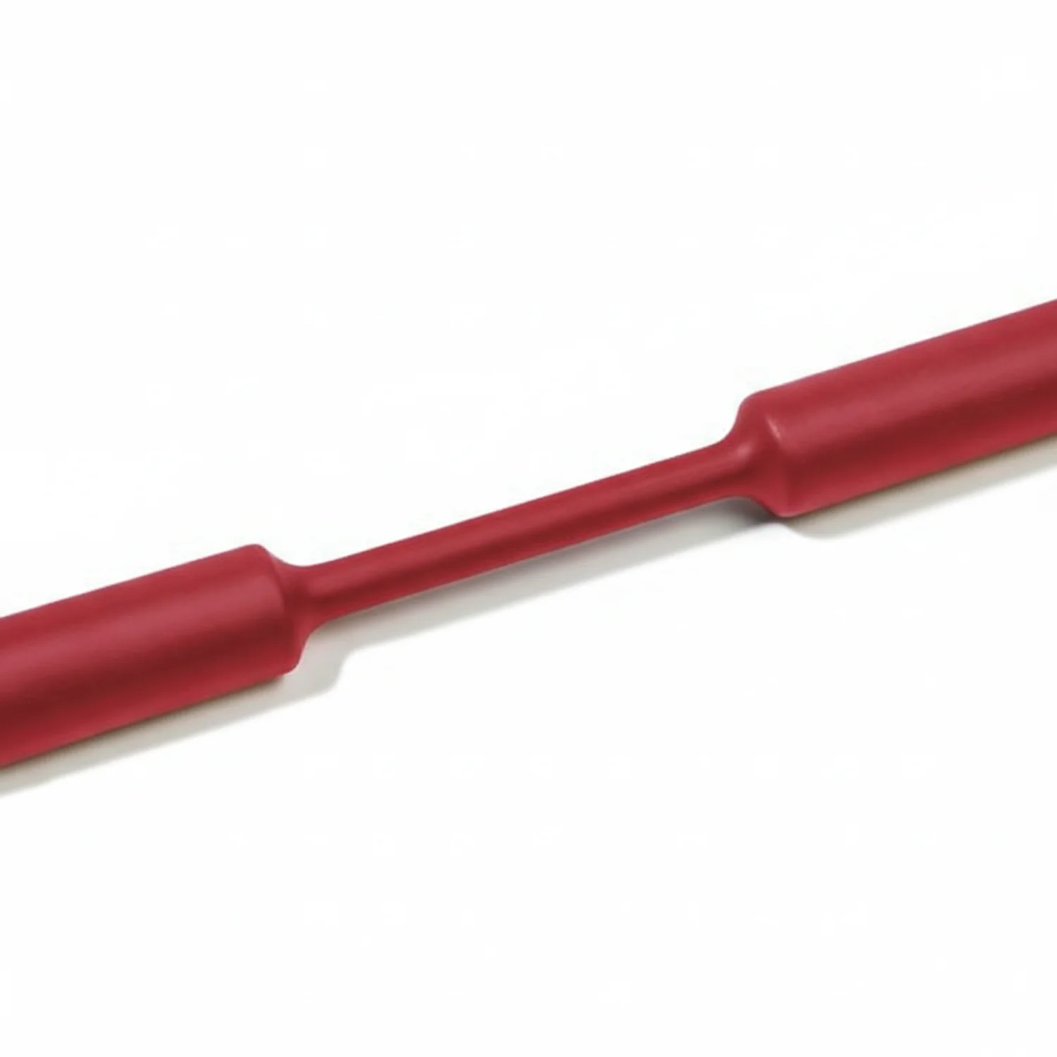 HellermannTyton 309-65114 Heat Shrink Tubing, 4' Long Stick, 2:1 Shrink Ratio, 3/32", 2.4/1.2 Dia, PO, Red, 20/pkg