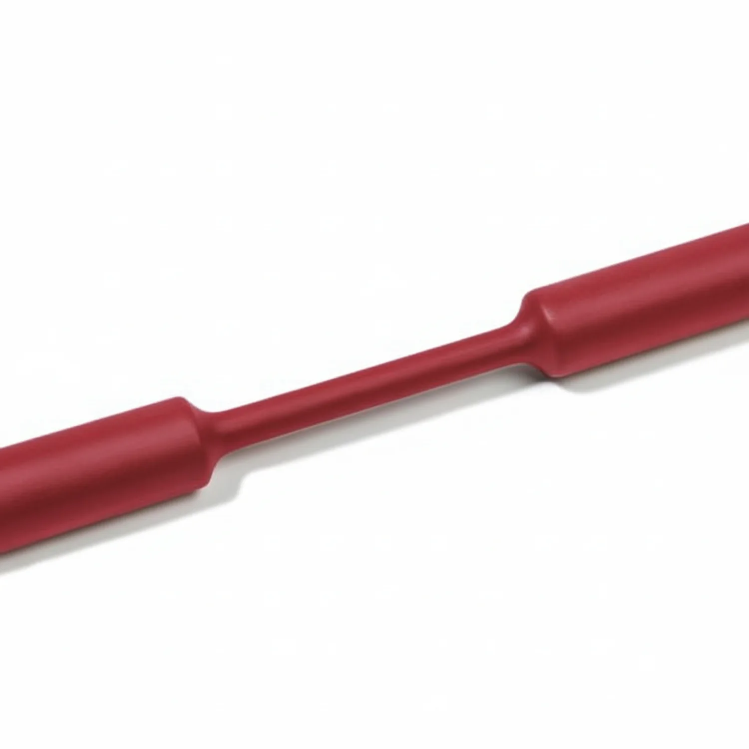 HellermannTyton 309-65156 Heat Shrink Tubing, 4' Long Stick, 2:1 Shrink Ratio, 3/8", 9.5/4.8 Dia, PO, Red, 15/pkg