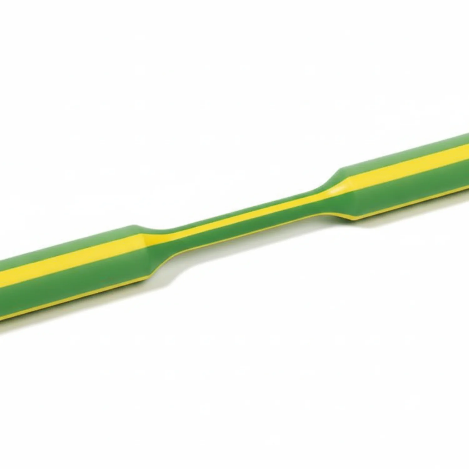 HellermannTyton 309-65166 Heat Shrink Tubing, 4' Long Stick, 2:1 Shrink Ratio, 1/4", 6.4/3.2 Dia, PO, Green-Yellow, 15/pkg