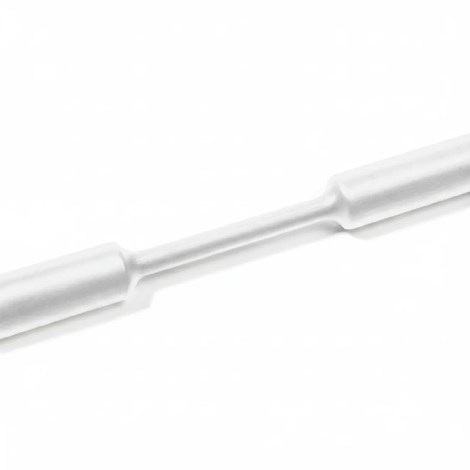 HellermannTyton 309-65169 Heat Shrink Tubing, 4' Long Stick, 2:1 Shrink Ratio, 1/2", 12.7/6.4 Dia, PO, White, 10/pkg
