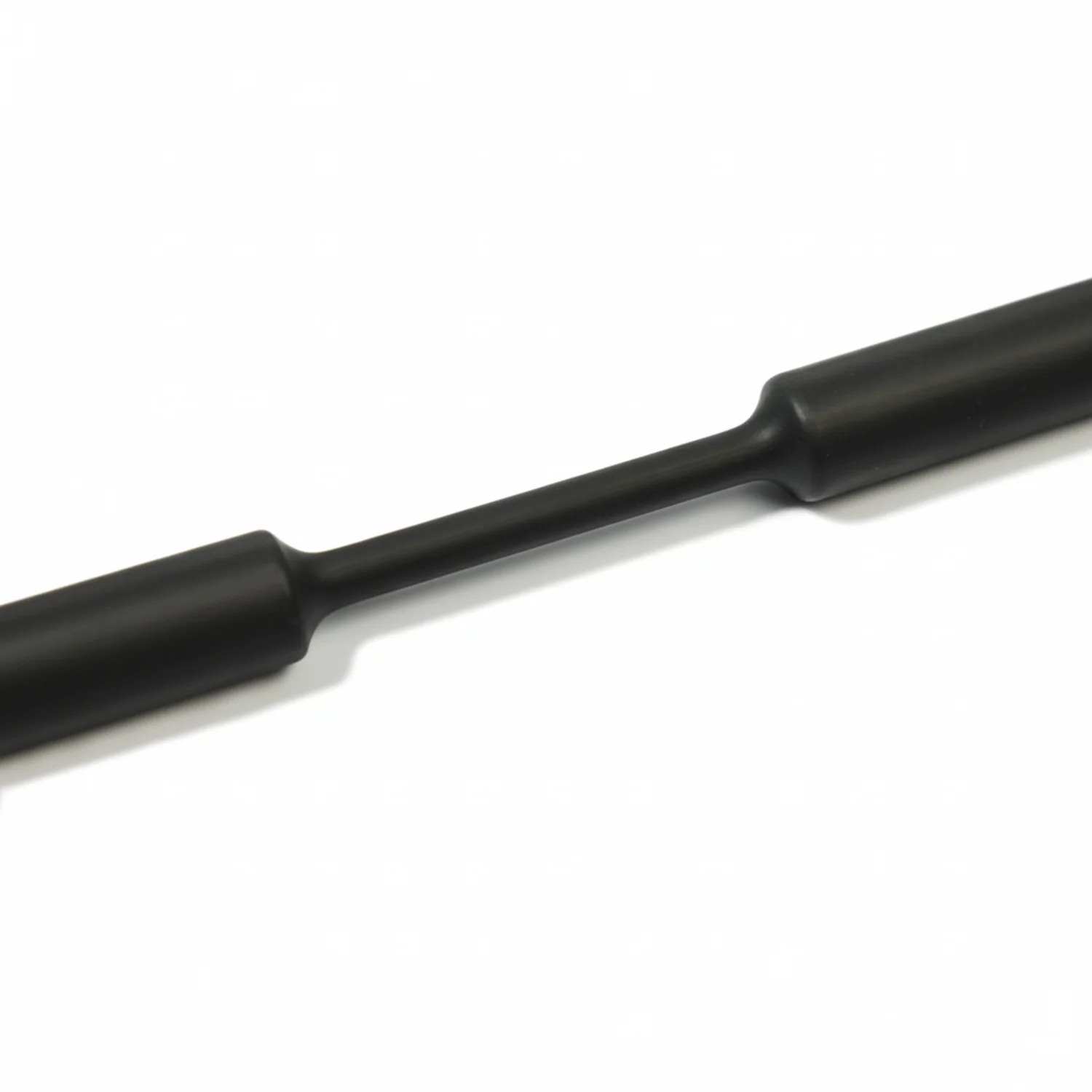 HellermannTyton 309-65271 Heat Shrink Tubing, 4' Long Stick, 2:1 Shrink Ratio, 1.25", 31.8/15.4 Dia, PO, Black, 10/pkg