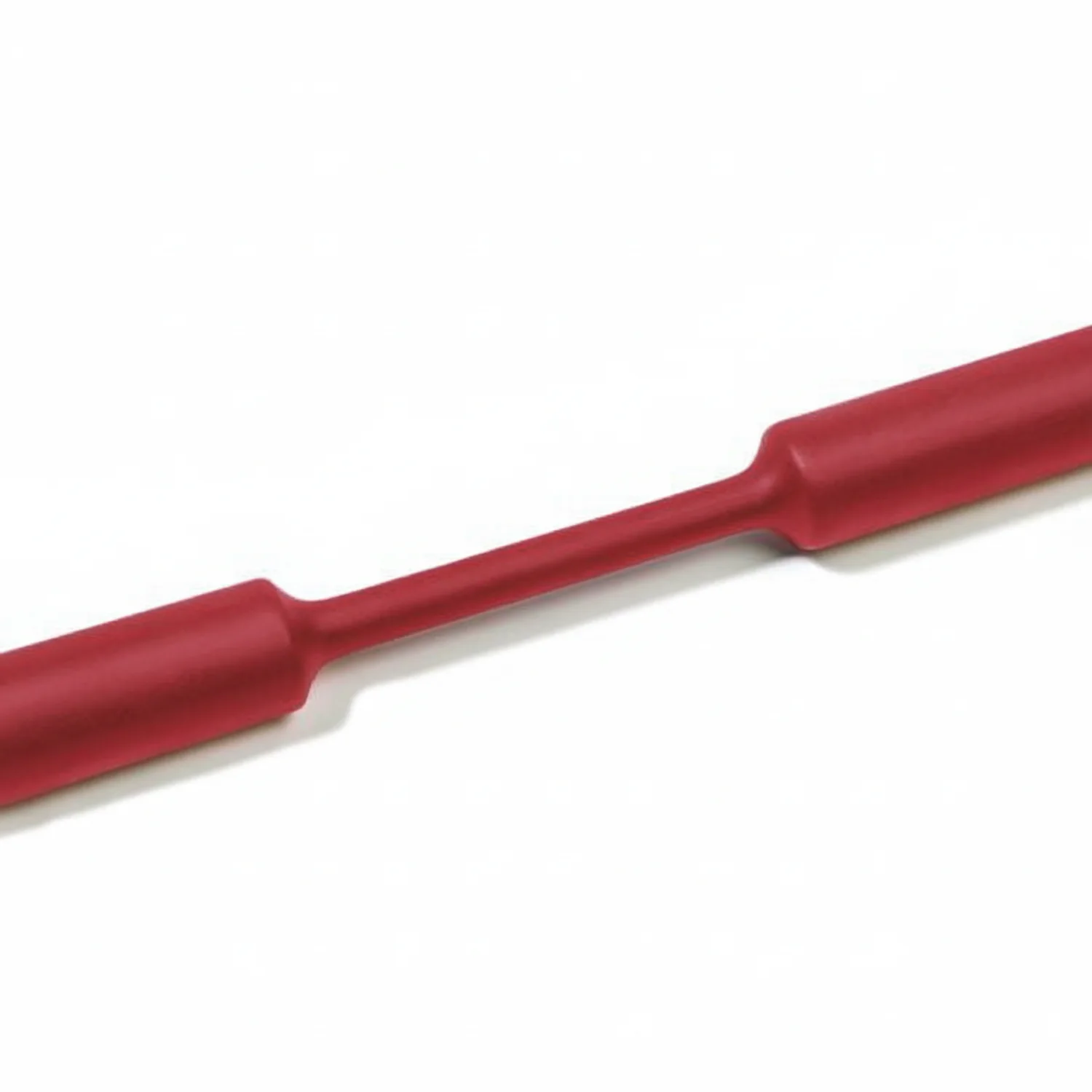HellermannTyton 309-65272 Heat Shrink Tubing, 4' Long Stick, 2:1 Shrink Ratio, 1.25", 31.8/15.4 Dia, PO, Red, 10/pkg