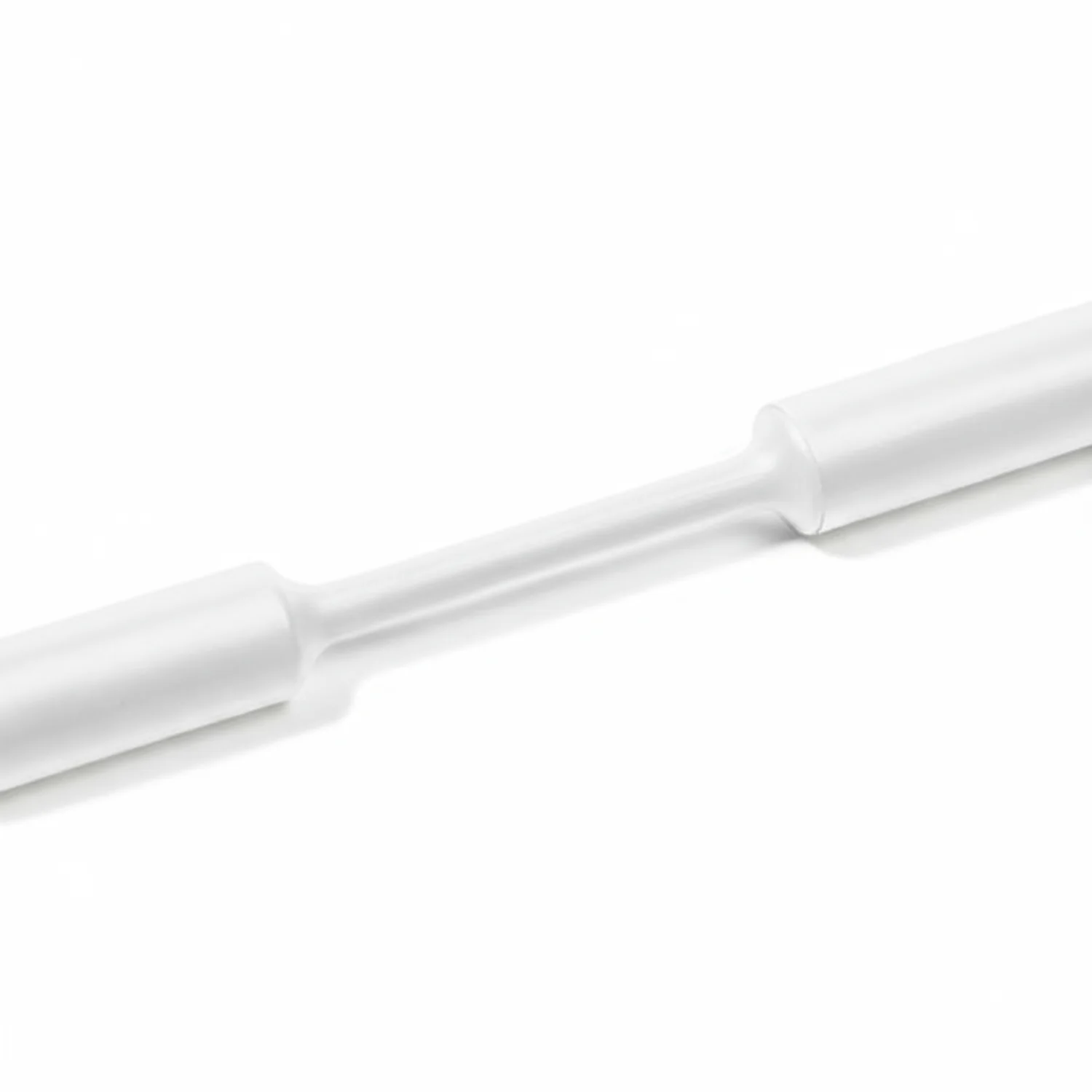 HellermannTyton 309-65274 Heat Shrink Tubing, 4' Long Stick, 2:1 Shrink Ratio, 1.25", 31.8/15.4 Dia, PO, White, 10/pkg