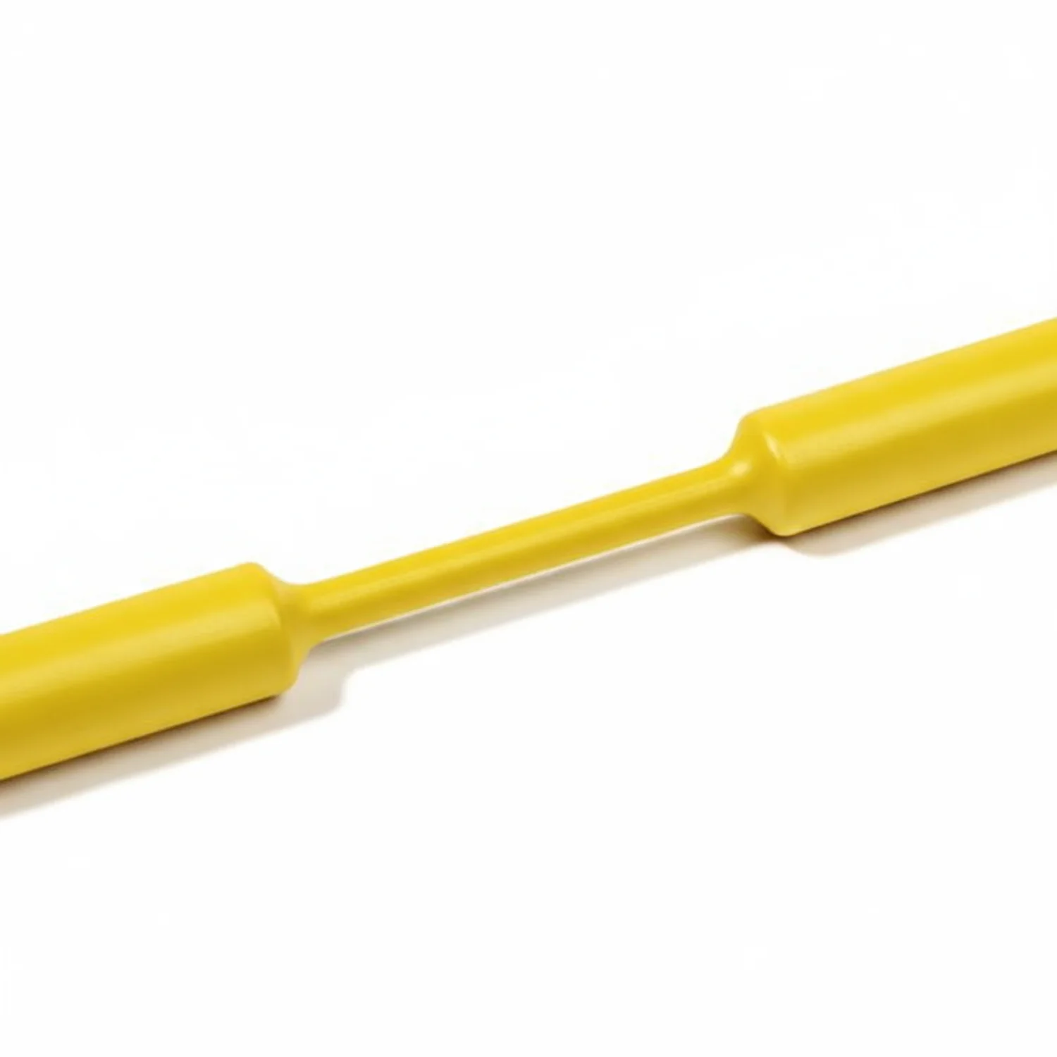 HellermannTyton 309-65275 Heat Shrink Tubing, 4' Long Stick, 2:1 Shrink Ratio, 1.25", 31.8/15.4 Dia, PO, Yellow, 10/pkg